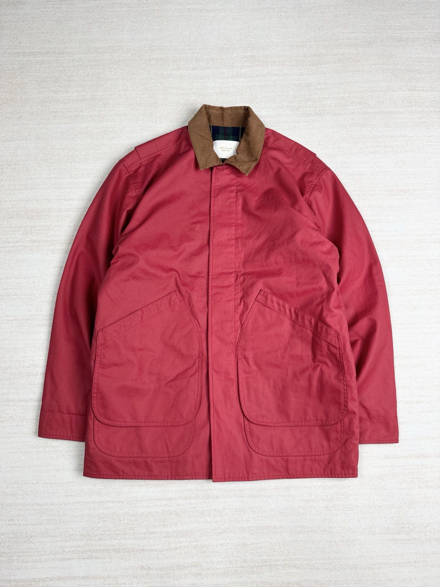 Aime Leon Dore wool lined Waxed hunting jacket Size US M / EU 48-50 / 2 - 1 Thumbnail