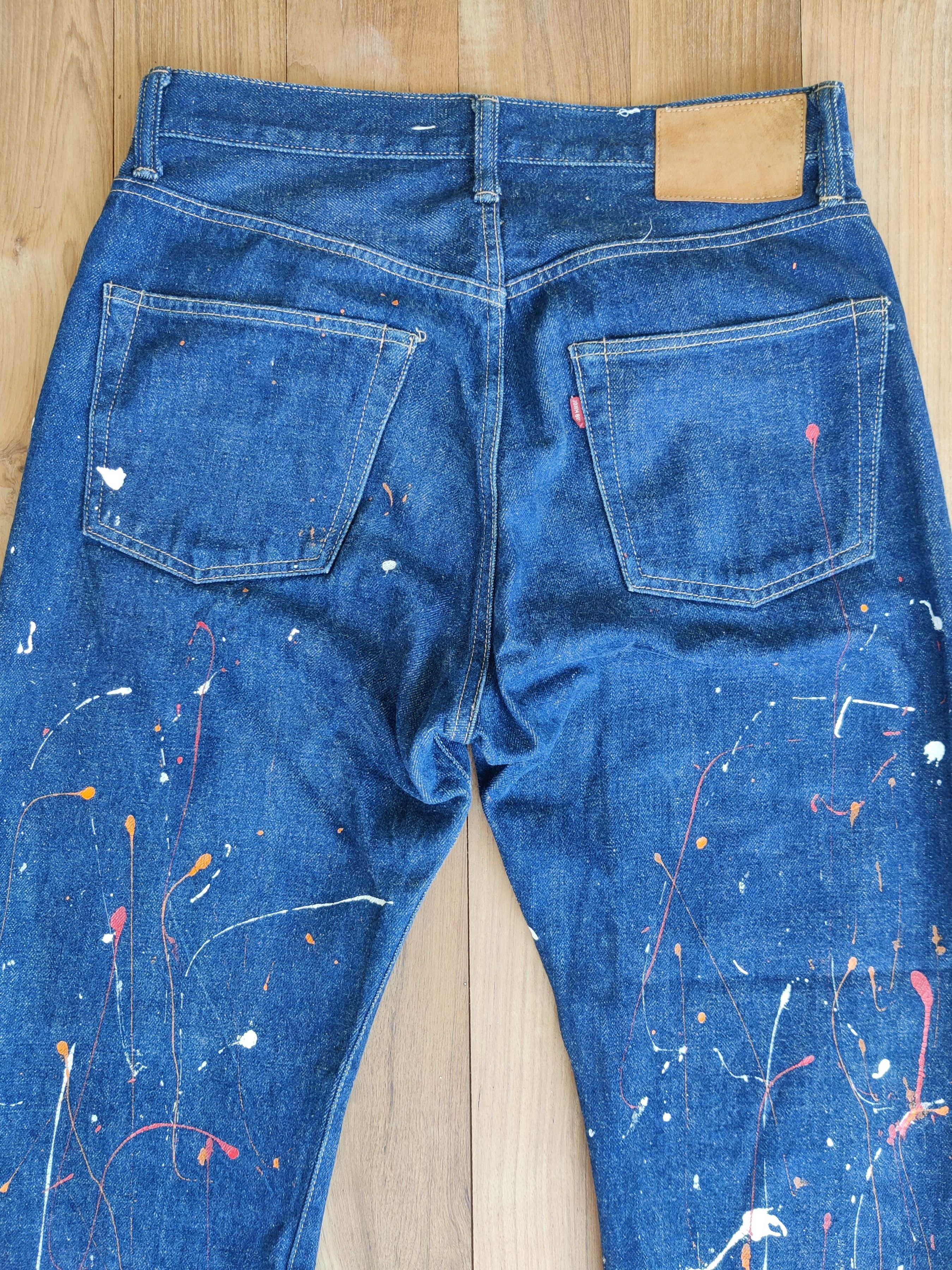 Japanese Brand × Johnbull × Vintage Vintage John Bull Japanese Denim Paint Splatter Selvedge Size US 29 - 3 Thumbnail