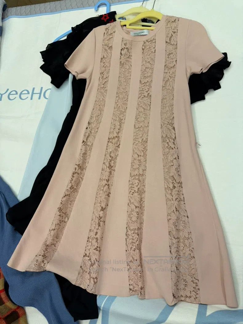 Valentino Valentino Lace patchwork dress Size S / US 4 / IT 40 - 1 Thumbnail