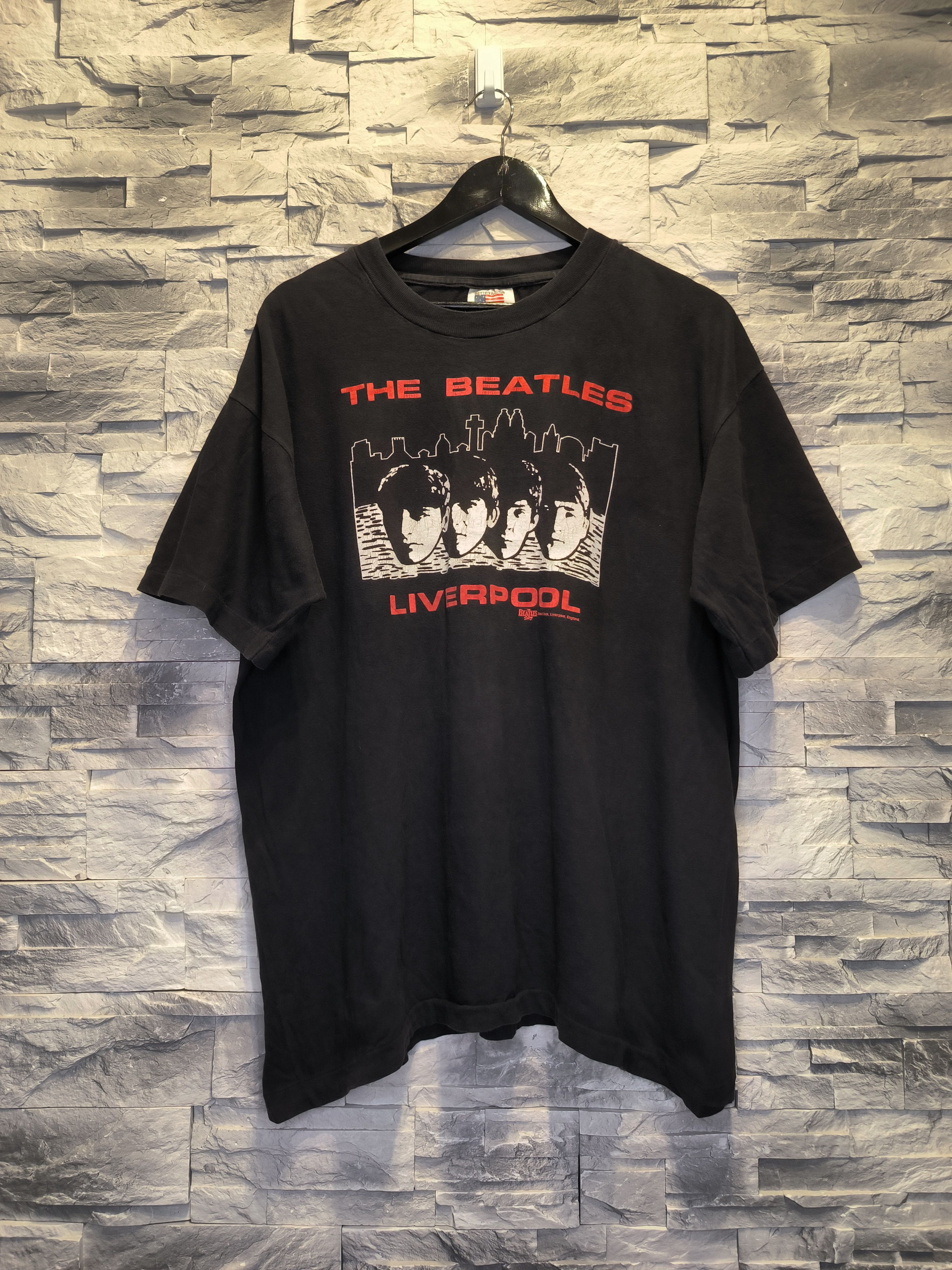 Band Tees × Vintage The Beatles Liverpool England Vintage Albert Dock Shirt 80s Size US M / EU 48-50 / 2 - 1 Thumbnail