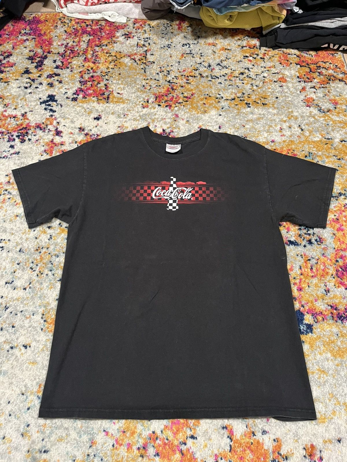 Hanes Vintage Coca Cola Shirt Large Size US L / EU 52-54 / 3 - 2 Thumbnail