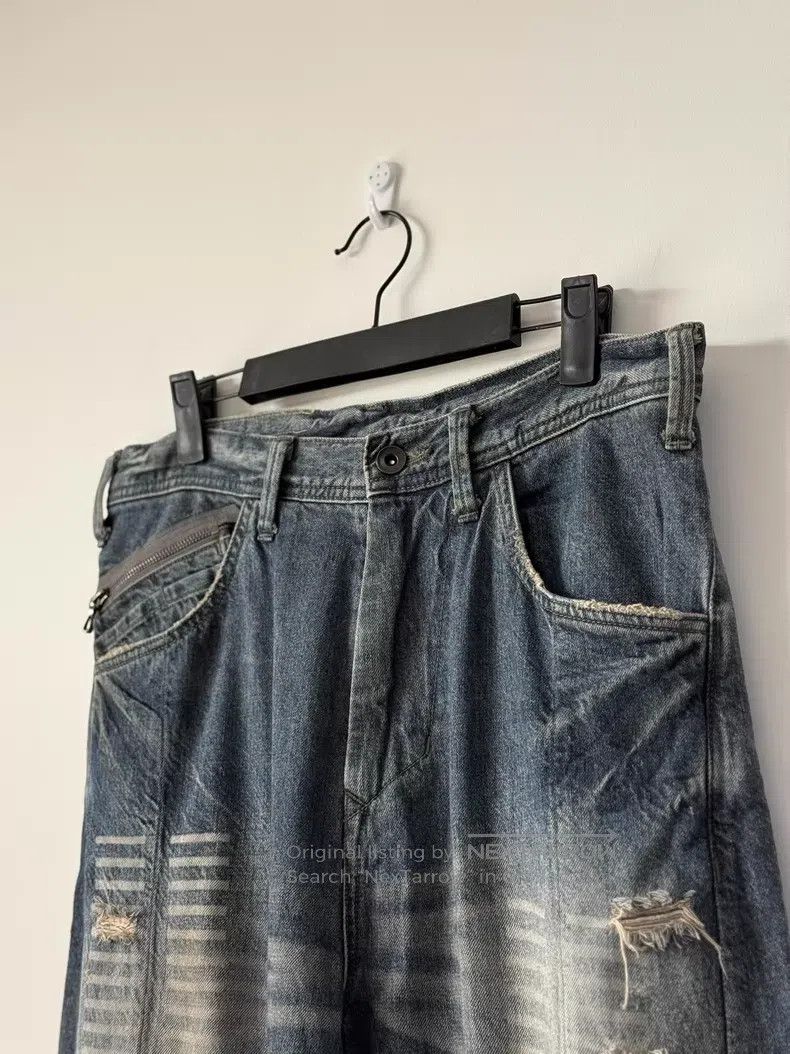 Julius Julius Size 1 Wash distressed jeans| Size US 28 / EU 44 - 3 Thumbnail