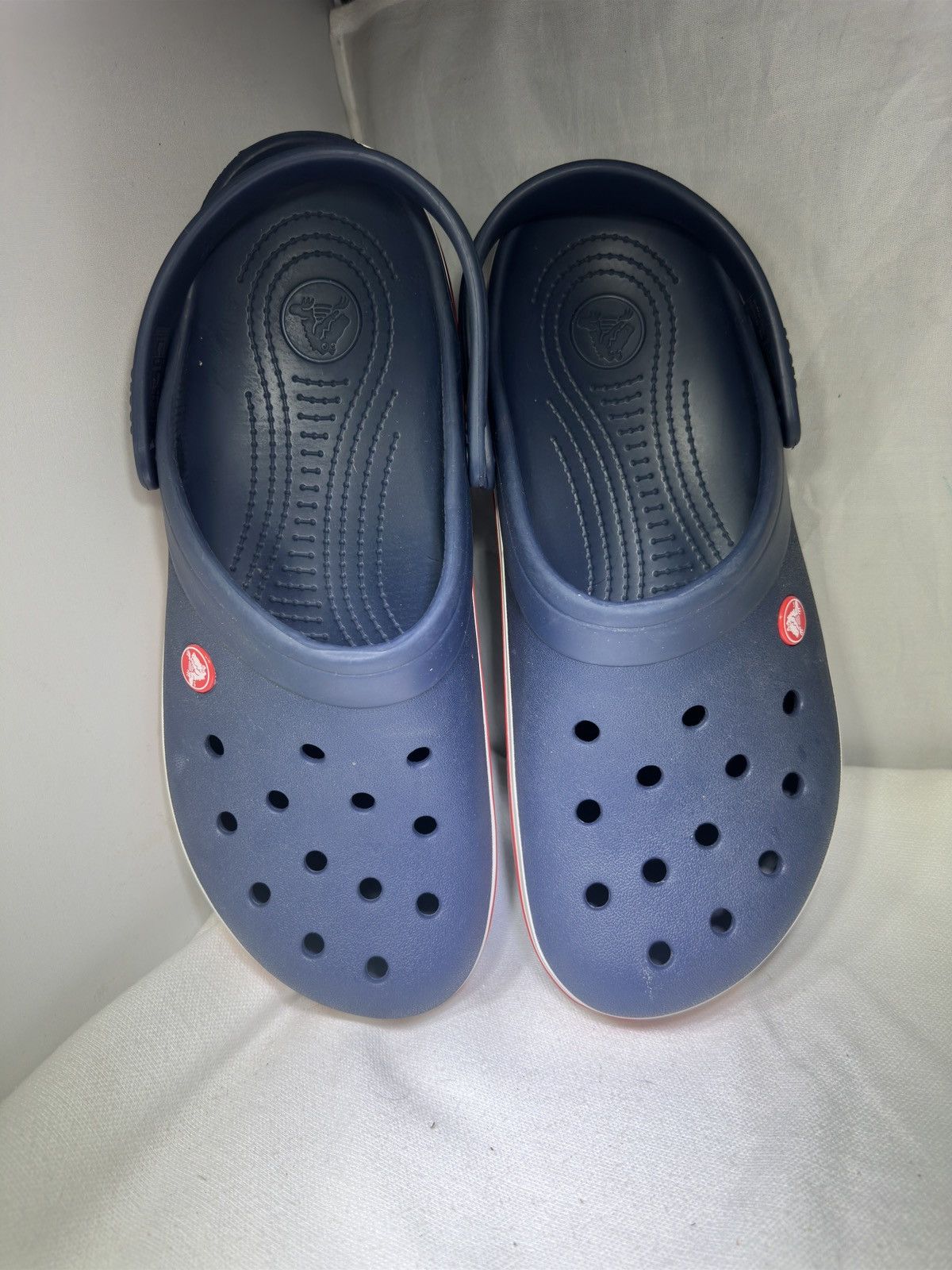 Crocs PreOwned Crocs Sandal Blue Men's 11 Size US 11 / EU 44 - 6 Thumbnail