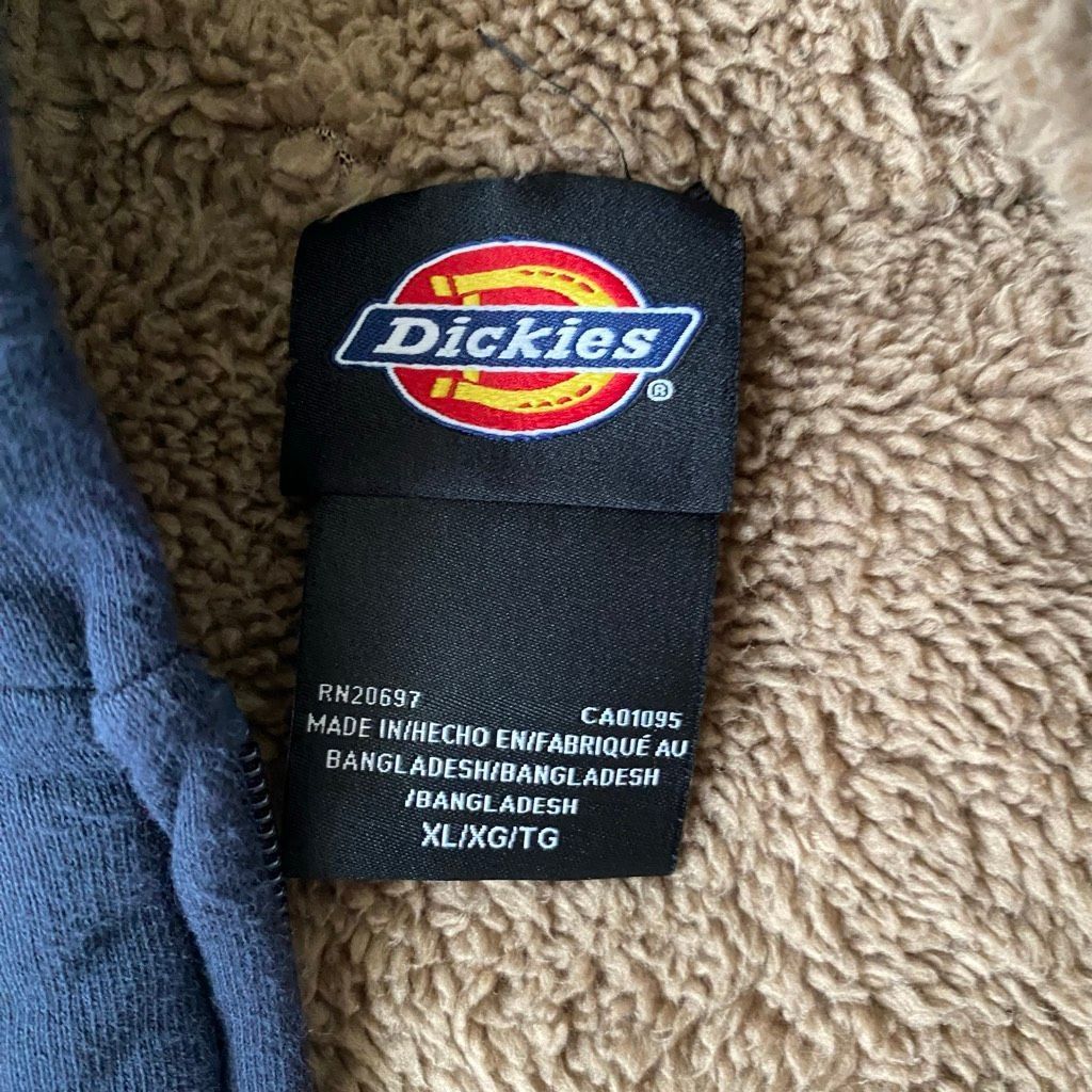 Dickies Dickies men XL Cotton blend sherpa lined full zip midweight Size US XL / EU 56 / 4 - 6 Thumbnail