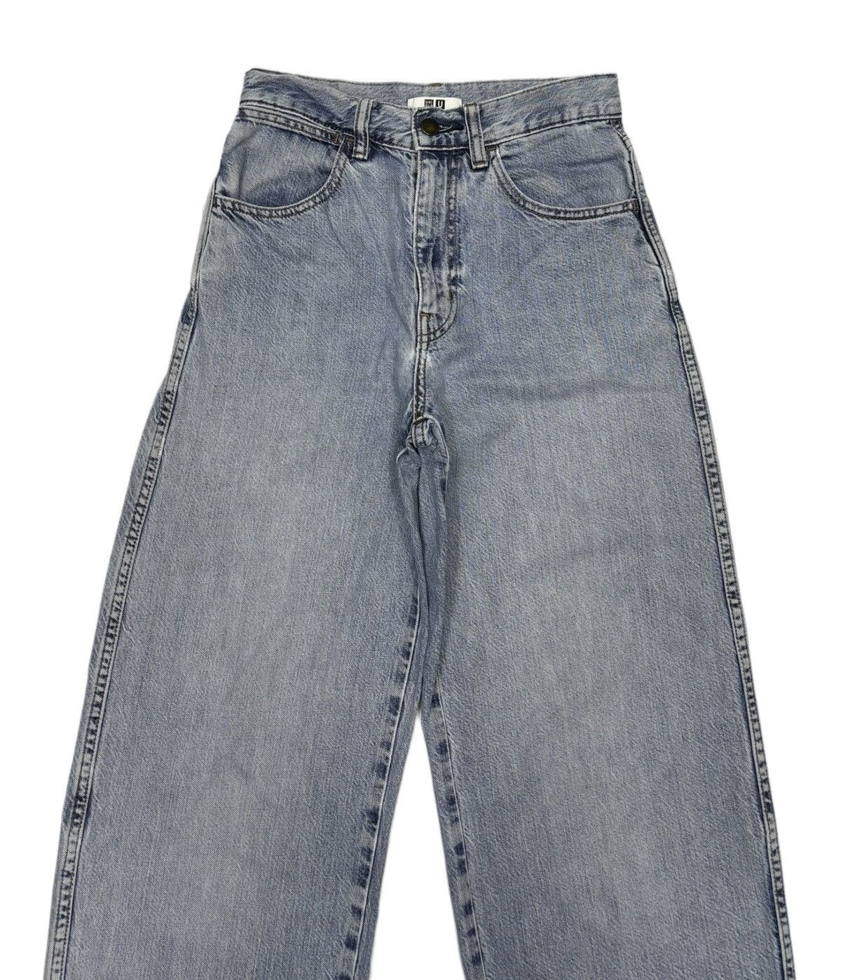 Lemaire × Uniqlo VINTAGE LEMAIRE WIDE BAGGY JEANS UNIQLO LEMAIRE Size 26" / US 2 / IT 38 - 7 Thumbnail