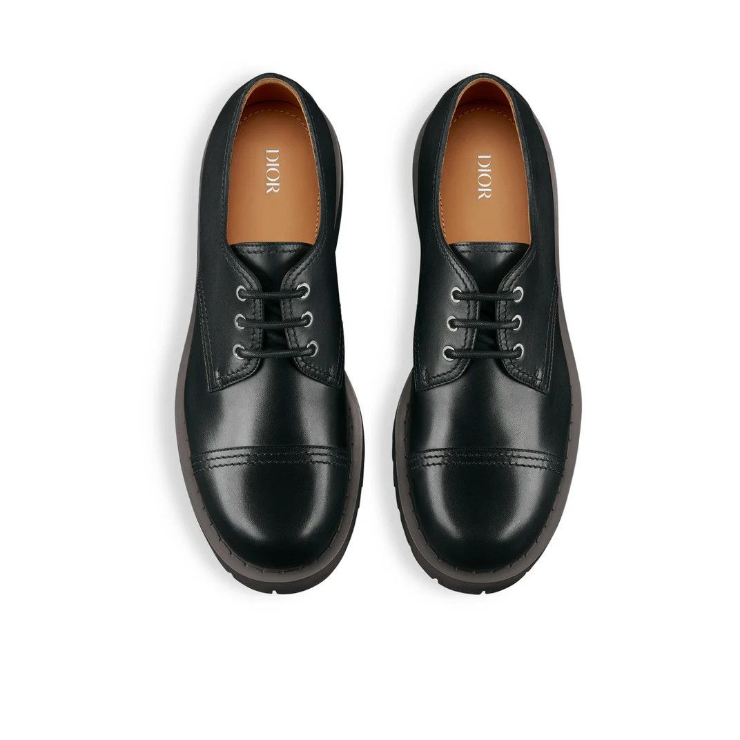 Dior DIOR Explorer $1300 Black Leather Derby Shoes New & Authenti Size US 9 / EU 42 - 3 Thumbnail