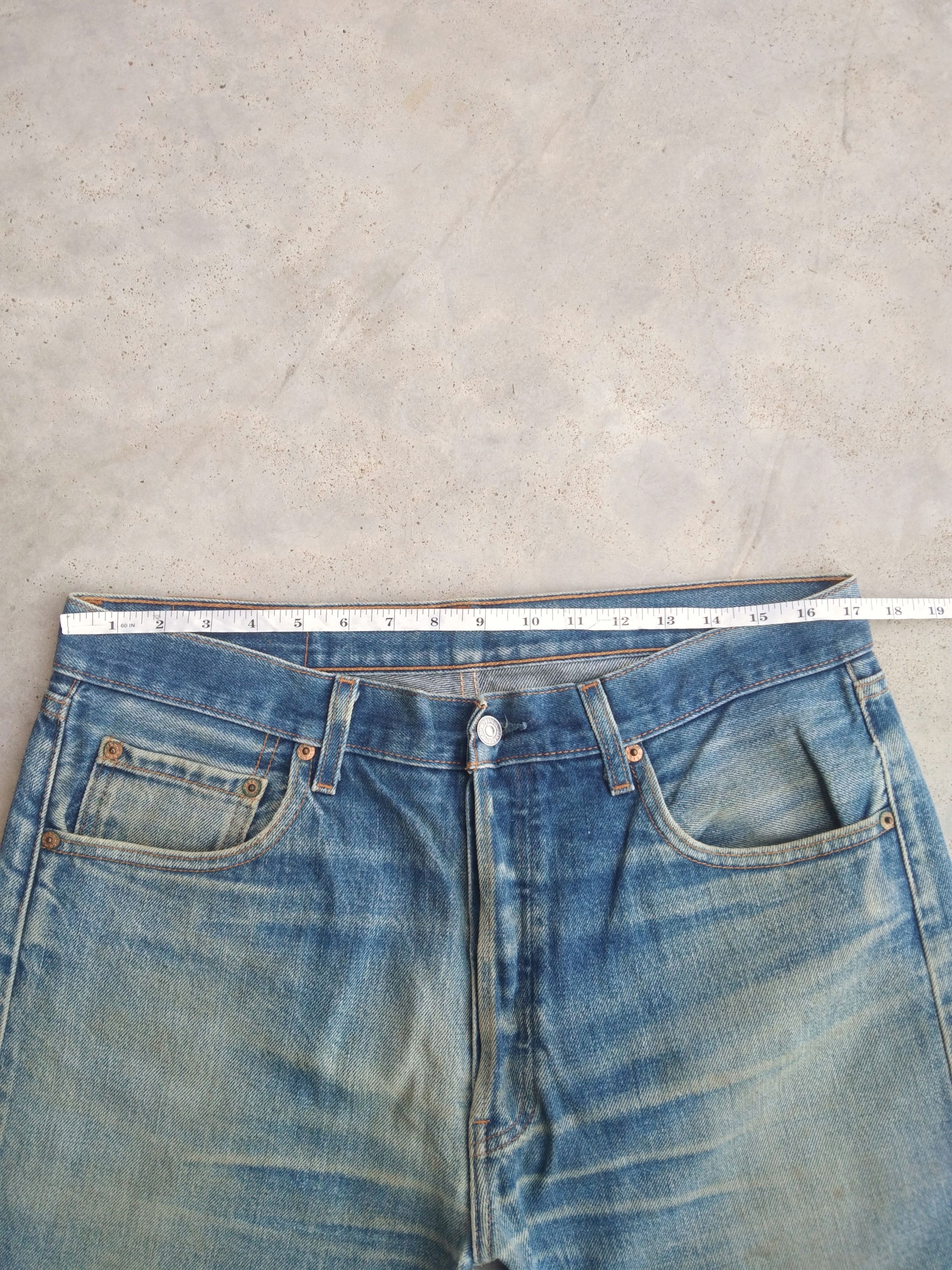 Levi's Vintage Levi's 501 Made In USA Released Hem Distressed Jeans Size US 34 / EU 50 - 7 Thumbnail