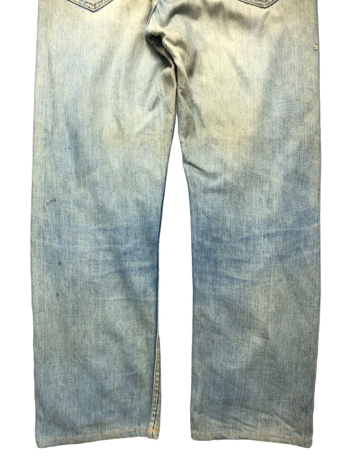 Lee Vintage 70s Lee Riders Distressed Mud Wash Jeans Size US 33 - 14 Thumbnail
