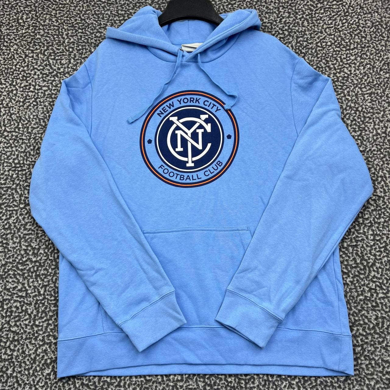 Other New York City FC Hoodie Men Large Blue MLS Pullover New L Size US L / EU 52-54 / 3 - 1 Thumbnail