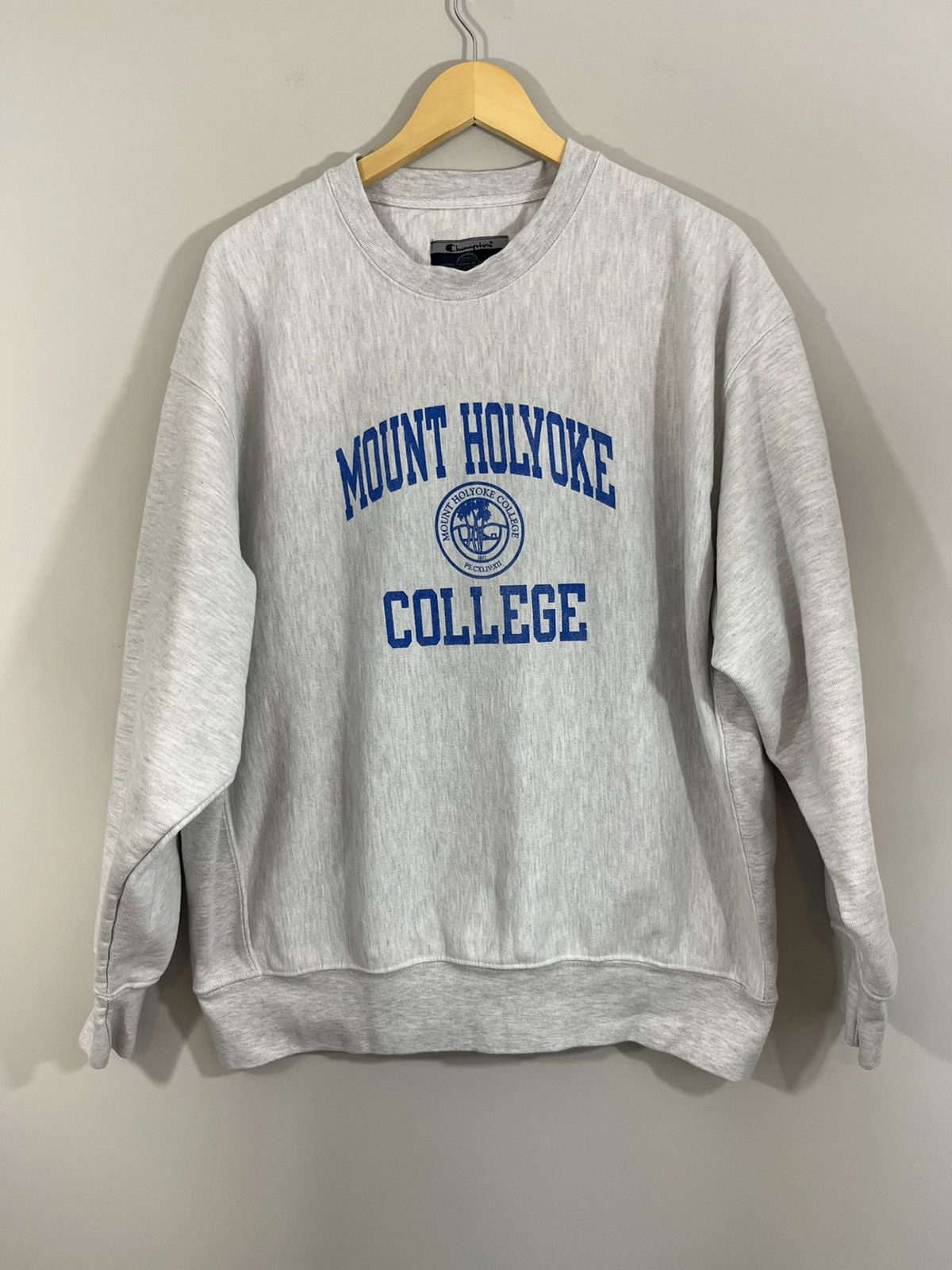 Vintage Oversized College Champion Boxy University Crewneck Size US XL / EU 56 / 4 - 2 Thumbnail