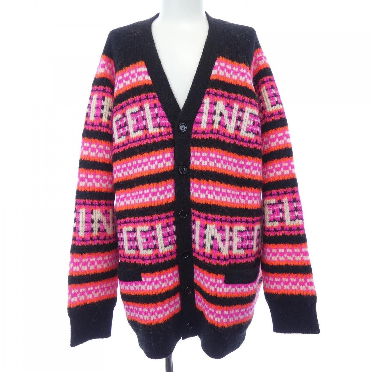 Celine Celine CELINE Cardigan Textile Tops 2AC91579S DUTY FREE for USA Size ONE SIZE - 1 Thumbnail