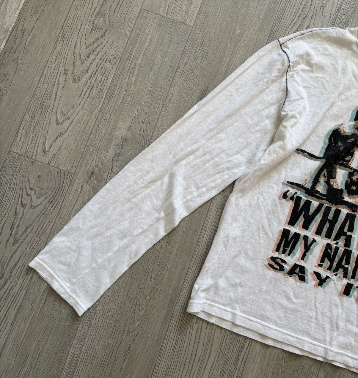 Dolce & Gabbana × Vintage Vintage Dolce Gabbana Muhammad Ali Long Sleeve Rare Size US S / EU 44-46 / 1 - 2 Thumbnail
