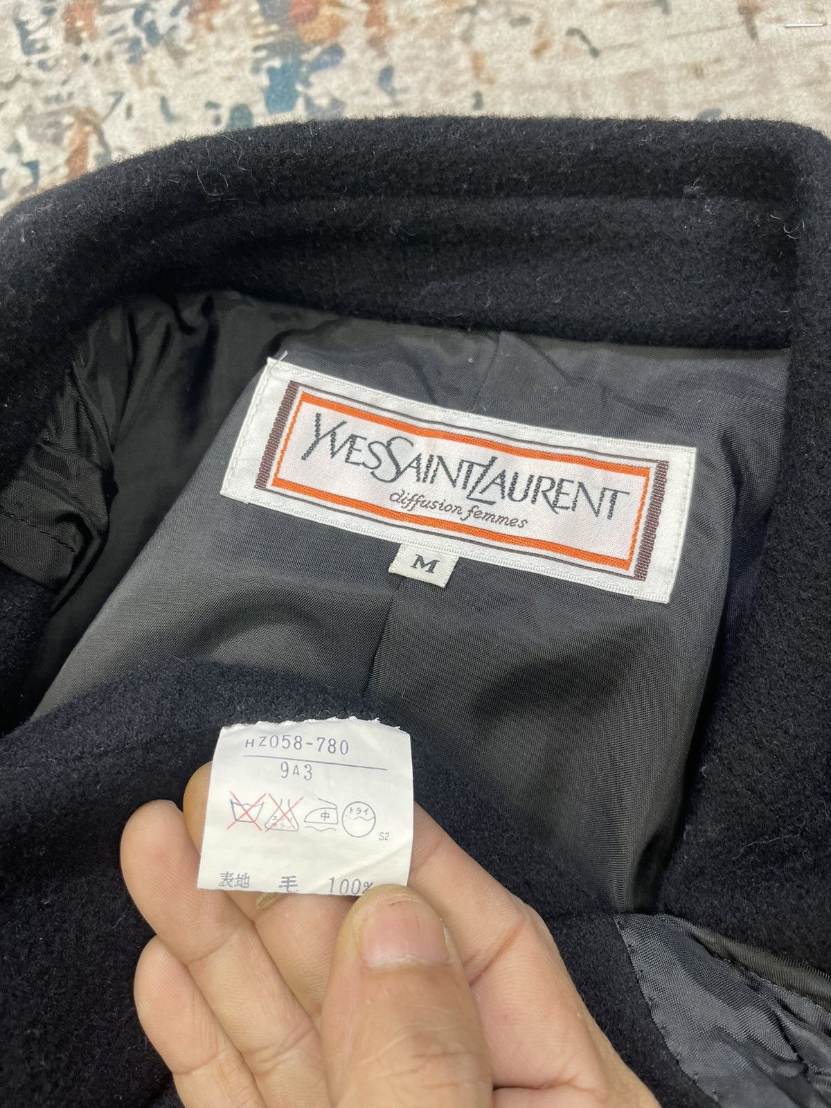 Yves Saint Laurent Yvest Saint Laurent Ysl Double Breasted Wool Blazer Size M / US 6-8 / IT 42-44 - 12 Thumbnail
