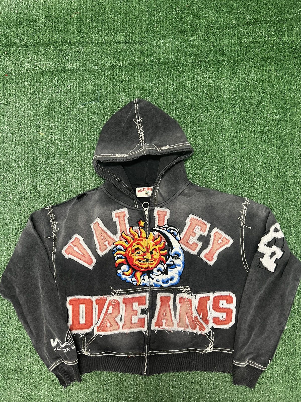 Vale Vale Sunny Zip Up Hoodie Black Size US L / EU 52-54 / 3 - 1 Thumbnail