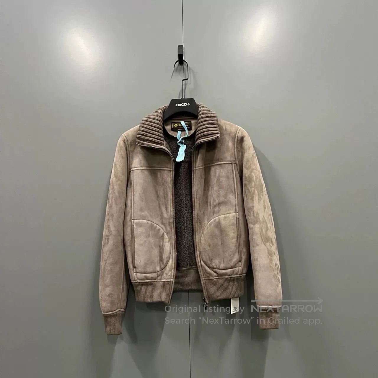 Loro Piana luxury suede lambskin jacket by Loro Piana. Size US M / EU 48-50 / 2 - 1 Thumbnail