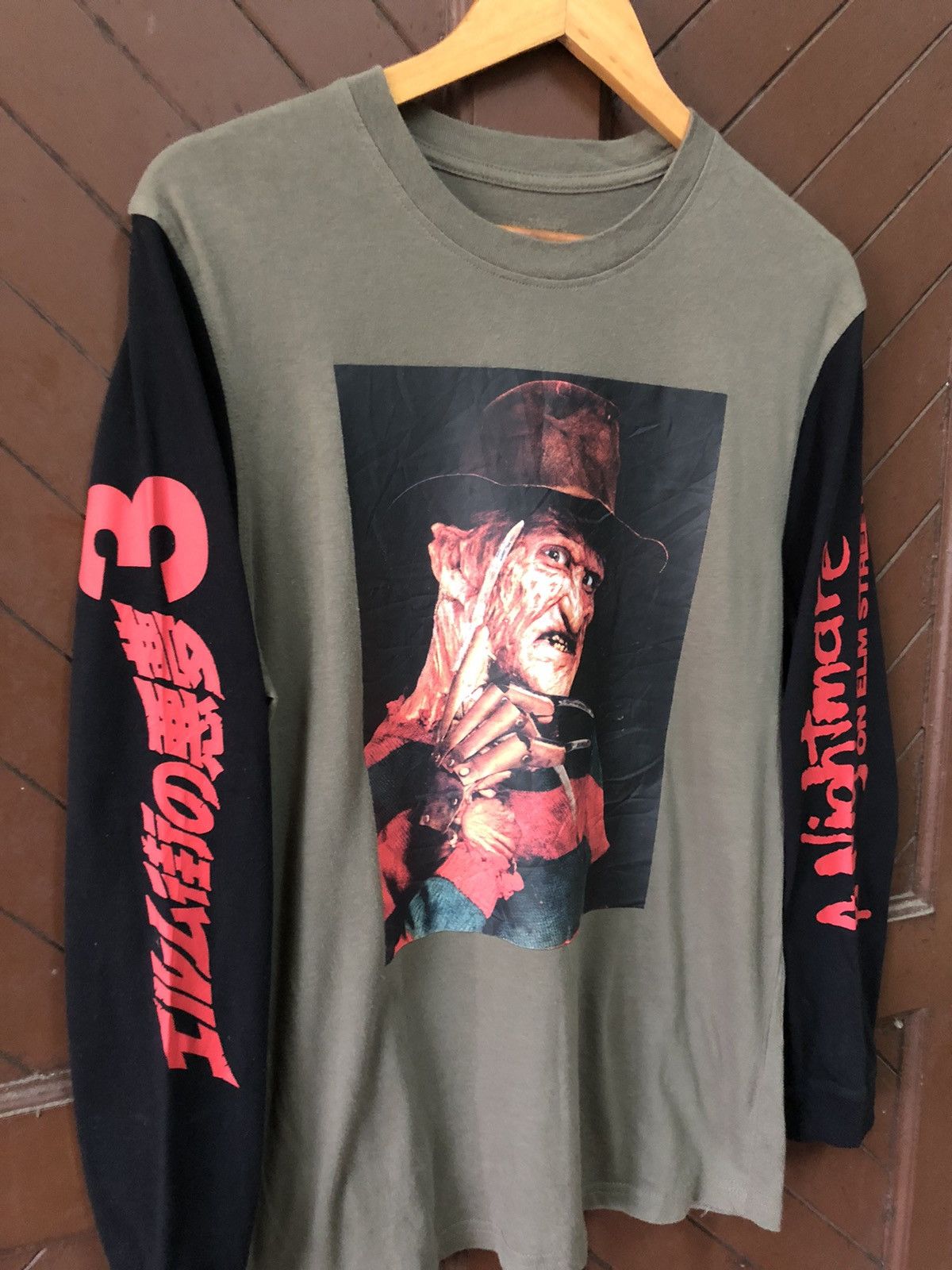 Expert Horror A Nightmare on Elm Street Freddy Krueger Long Sleeve Tee Size US M / EU 48-50 / 2 - 3 Thumbnail