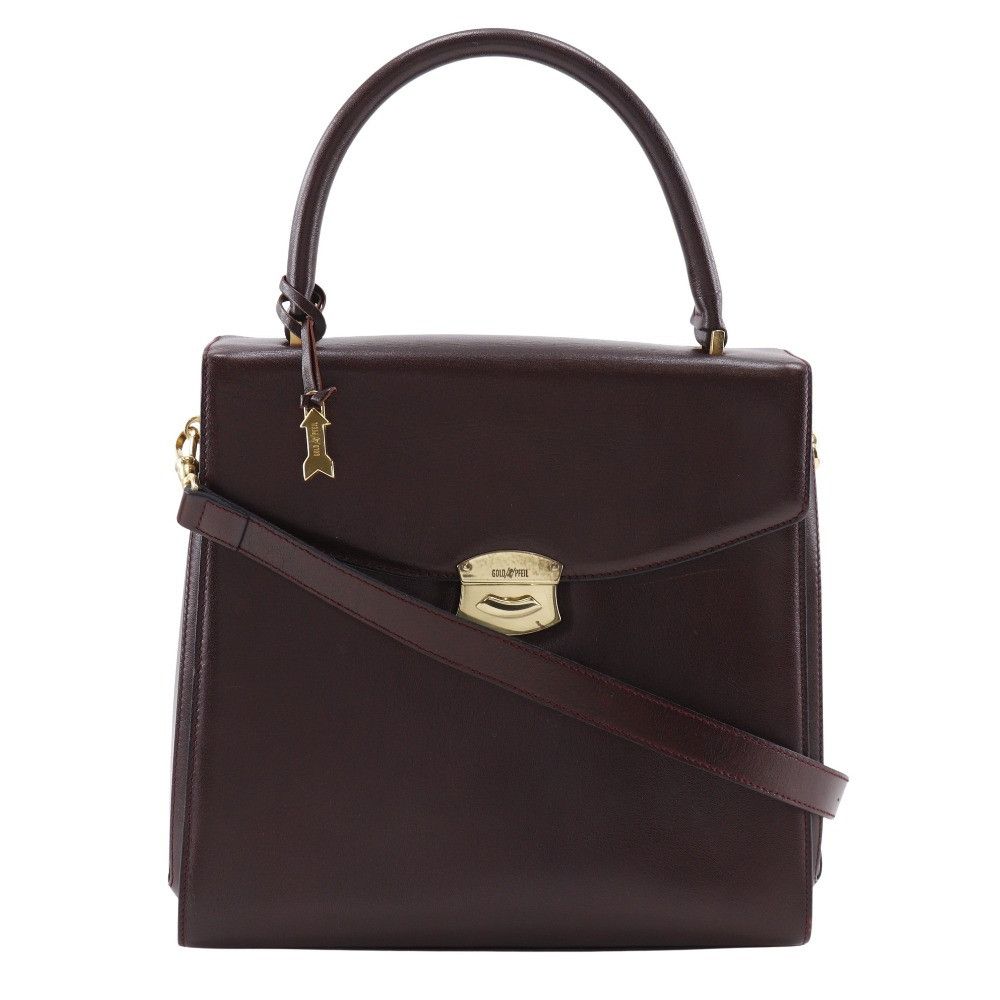 Other Other Gold Pfeil Calf 2way Bag Leather Shoulder Bag DUTY FREE for USA Size ONE SIZE - 1 Thumbnail