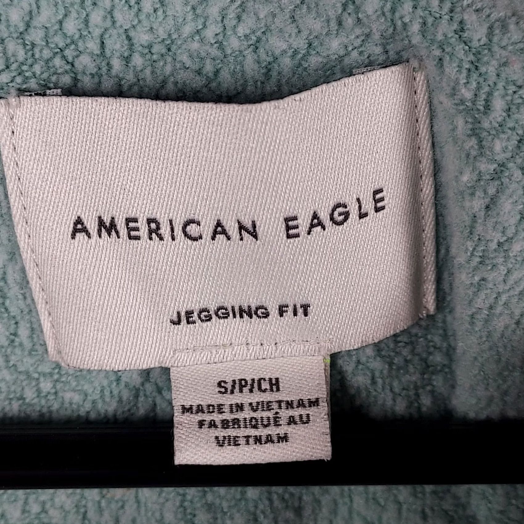 American Eagle Outfitters American Eagle Sweatshirt Women’s S Sage Green Gray Contrast Pullover Long Sleev Size S / US 4 / IT 40 - 5 Thumbnail