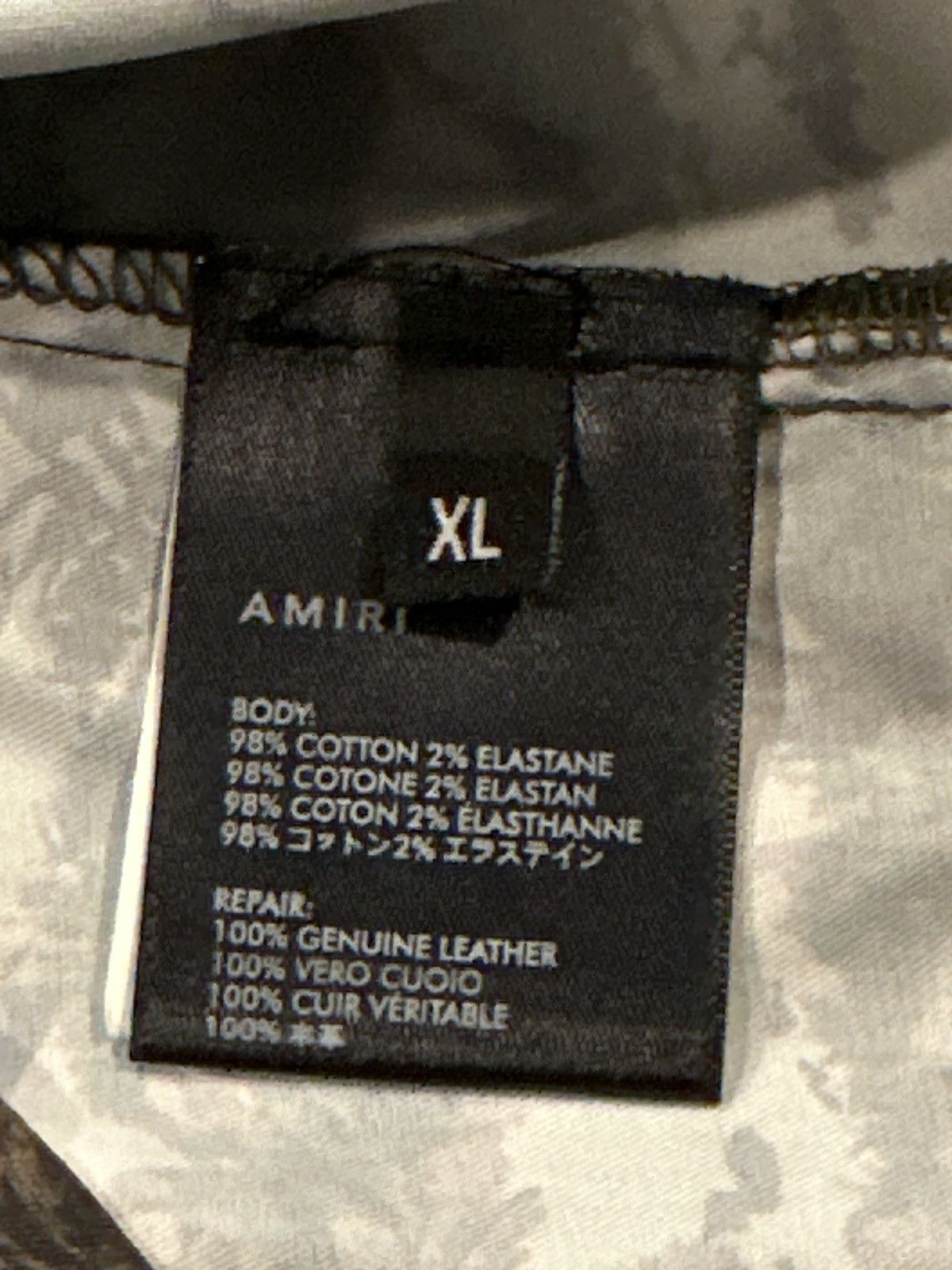 Amiri Amiri Hawaiian Tencel Green Palm Tree Button Up Short Sleeve Size US XL / EU 56 / 4 - 6 Thumbnail