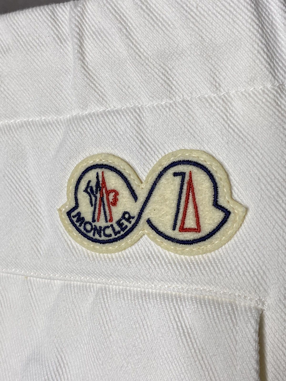 Moncler Moncler 70 Limited Edition White Cargo Pants Size 48 Size US 32 / EU 48 - 3 Thumbnail