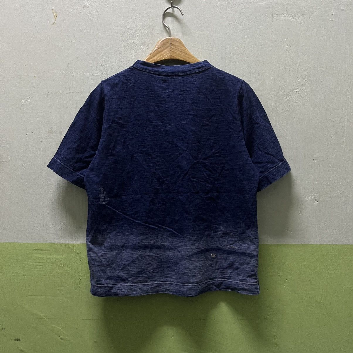 45rpm Rare 45rpm Japan Indigo Boxy/Crop Tees Size US XS / EU 42 / 0 - 5 Thumbnail