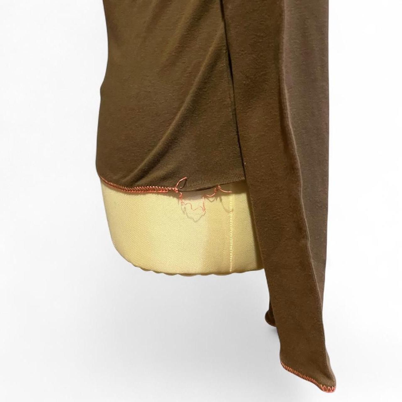 Diesel Vintage y2k Diesel brown long sleeves top Size M / US 6-8 / IT 42-44 - 6 Thumbnail