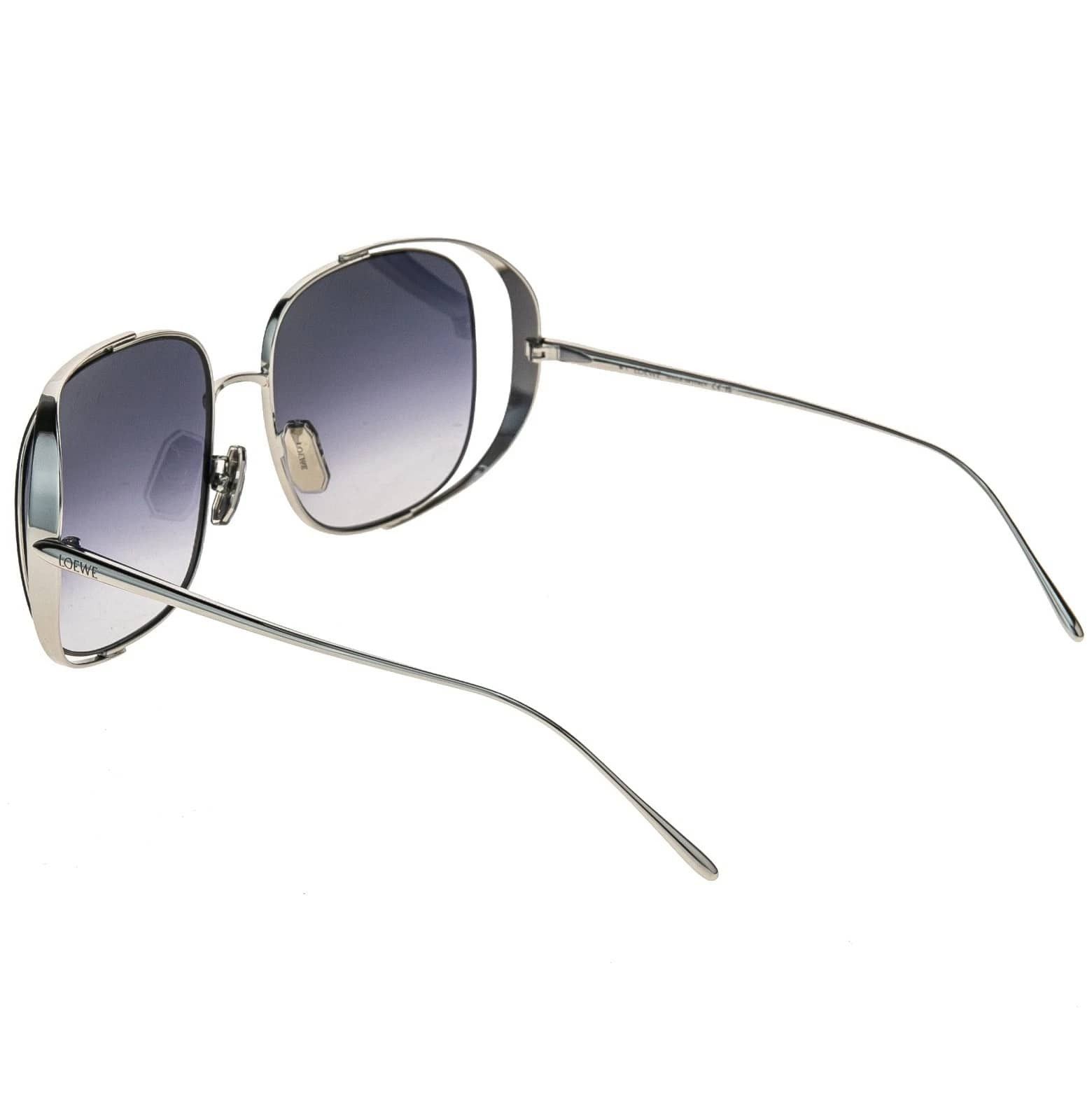 Loewe LOEWE LW40148U 40148 Metal SIGNATURE Mask Silver Blue 16W Size ONE SIZE - 3 Thumbnail