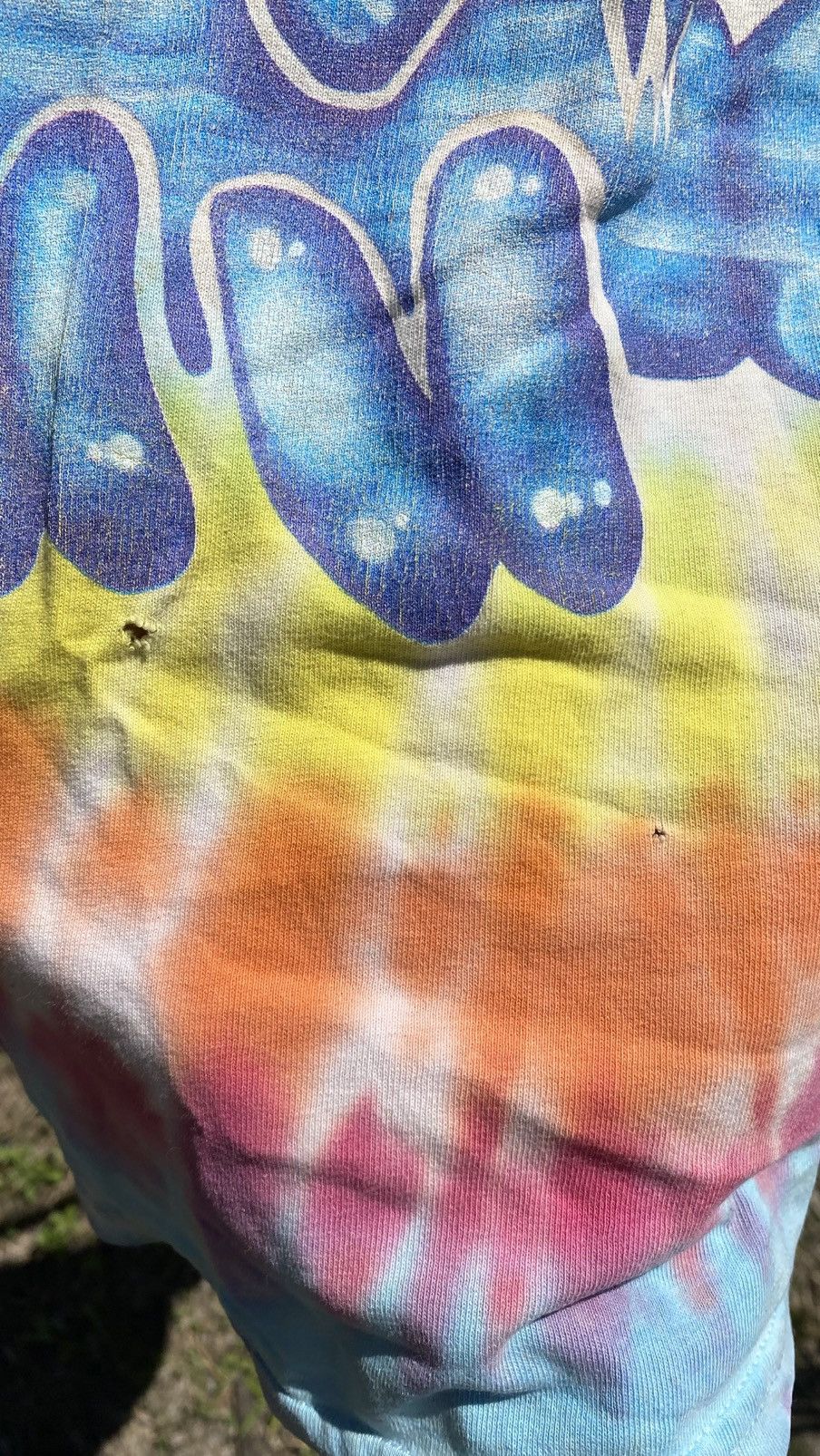 Band Tees Woodstock Festival 1999 Tie Dye T Shirt Size US M / EU 48-50 / 2 - 3 Thumbnail