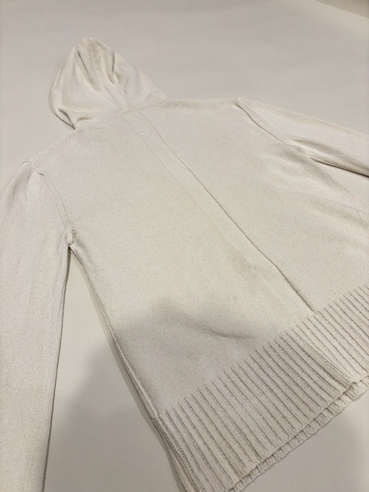 Rick Owens Rick Owens SS22 FOGACHINE Knit Flared Sleeve Knit Hoodie Size M / US 6-8 / IT 42-44 - 10 Thumbnail