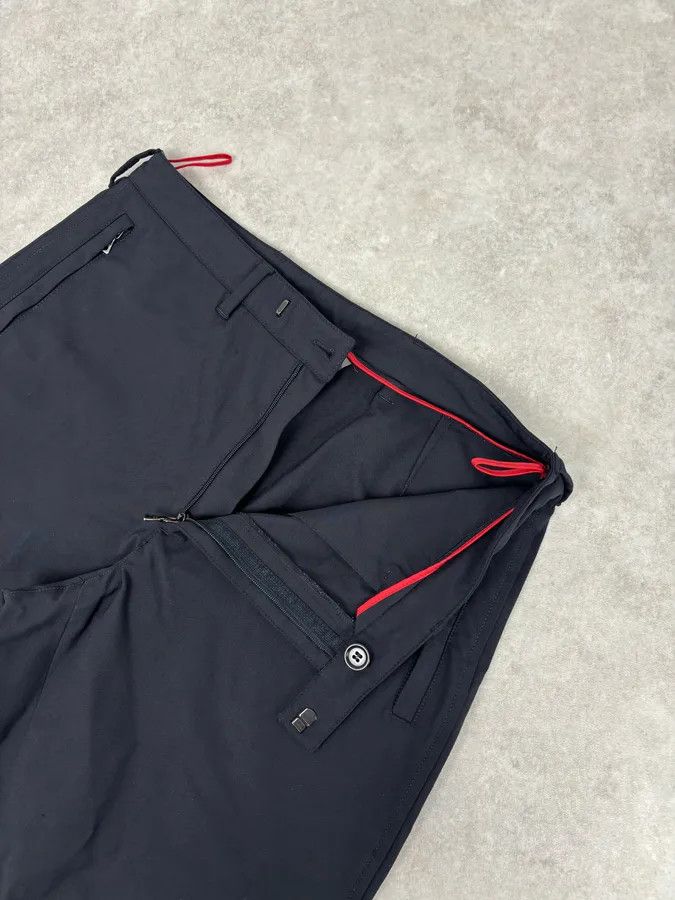 Prada 2000s Prada Navy Wool Linea Rossa Pants Size US 32 / EU 48 - 9 Thumbnail