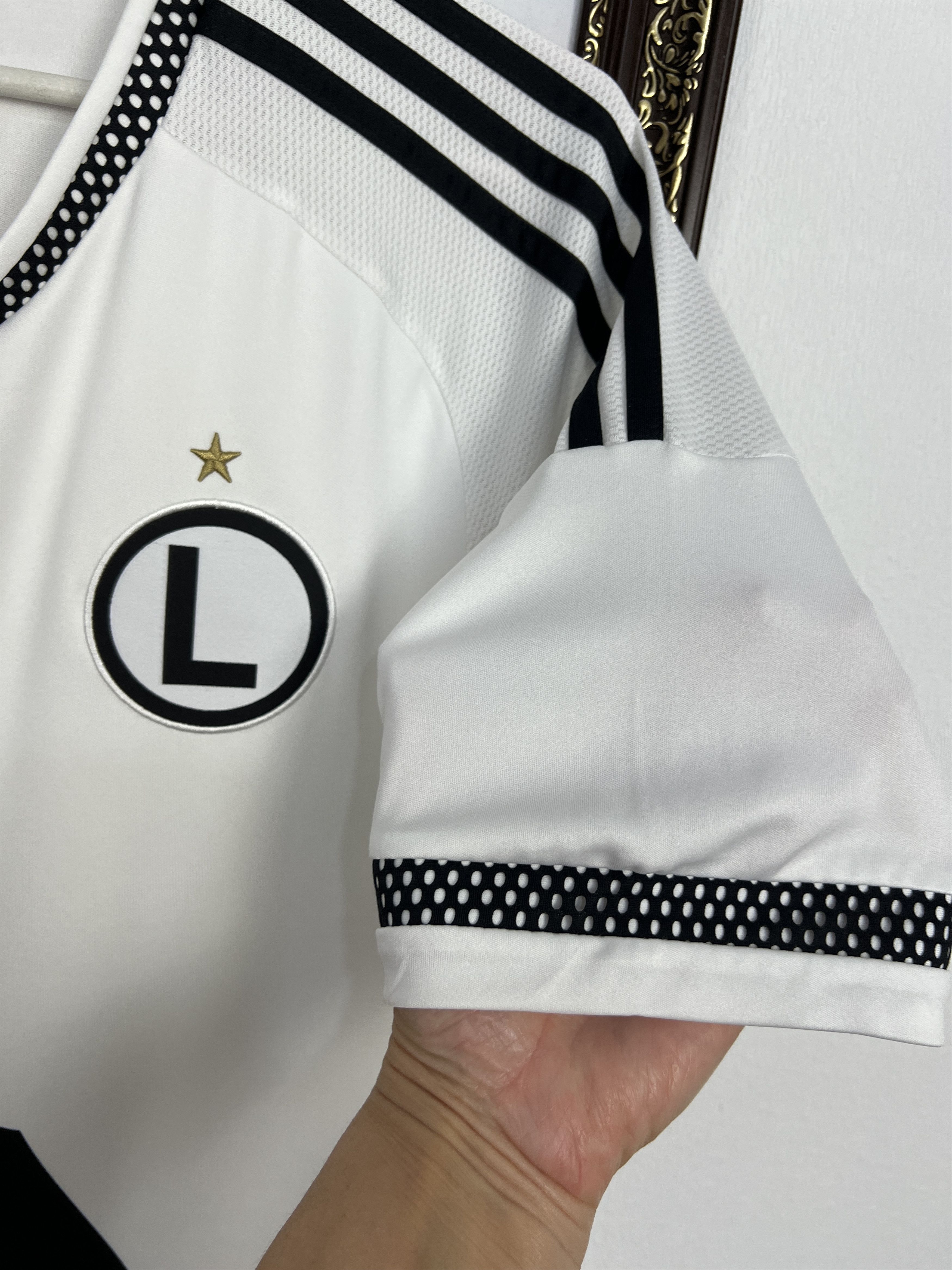 Adidas Legia Warsaw Home football shirt 2015 Soccer Adidas Size US L / EU 52-54 / 3 - 4 Thumbnail