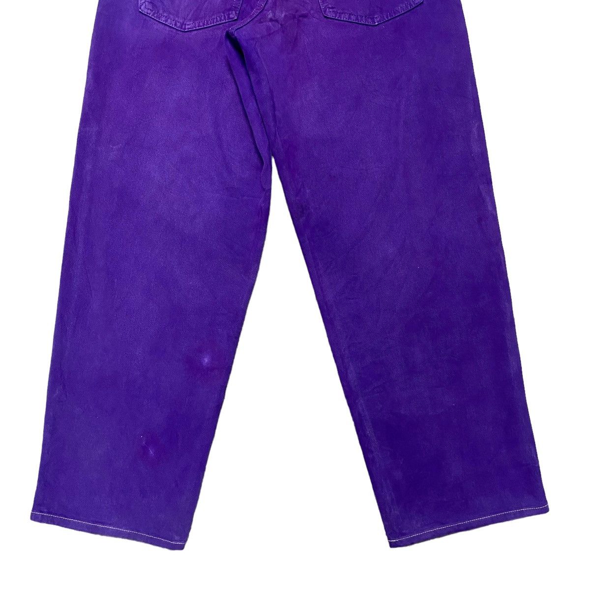 Levi's Vintage 90s Levis Silvertab Baggy Jeans Purple Size US 32 / EU 48 - 13 Thumbnail
