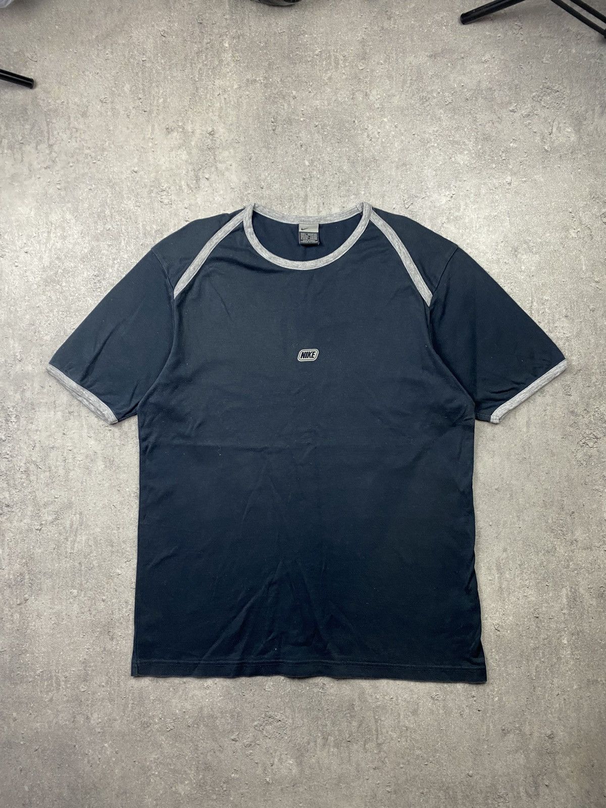 Japanese Brand × Nike × Vintage T-shirt Nike central swoosh 90’ vintage rare item streetwear Size US L / EU 52-54 / 3 - 1 Thumbnail