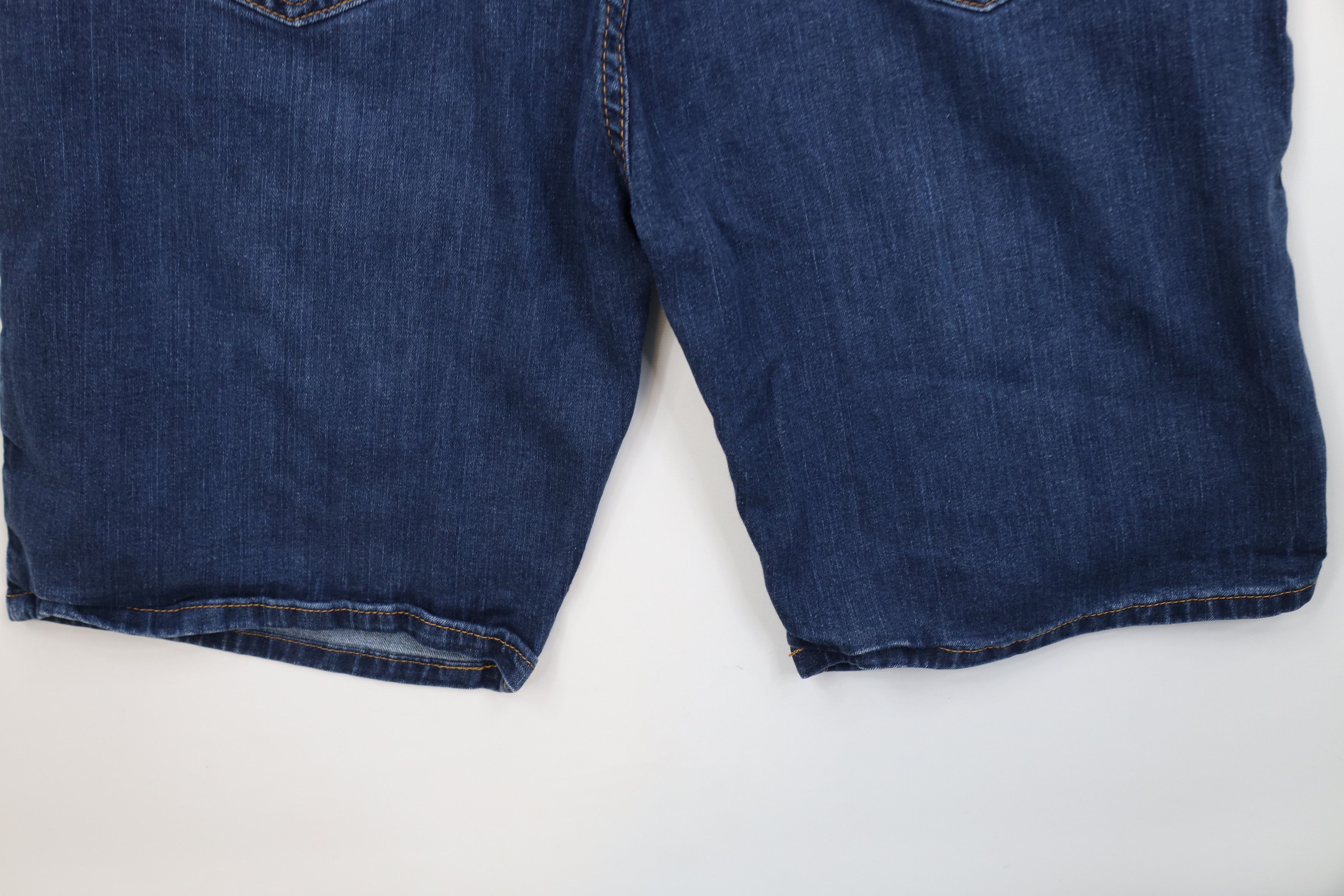 Levi's Vintage Y2K Levis 569 Loose Fit Denim Jean Shorts Jorts Blue Size US 36 / EU 52 - 11 Thumbnail
