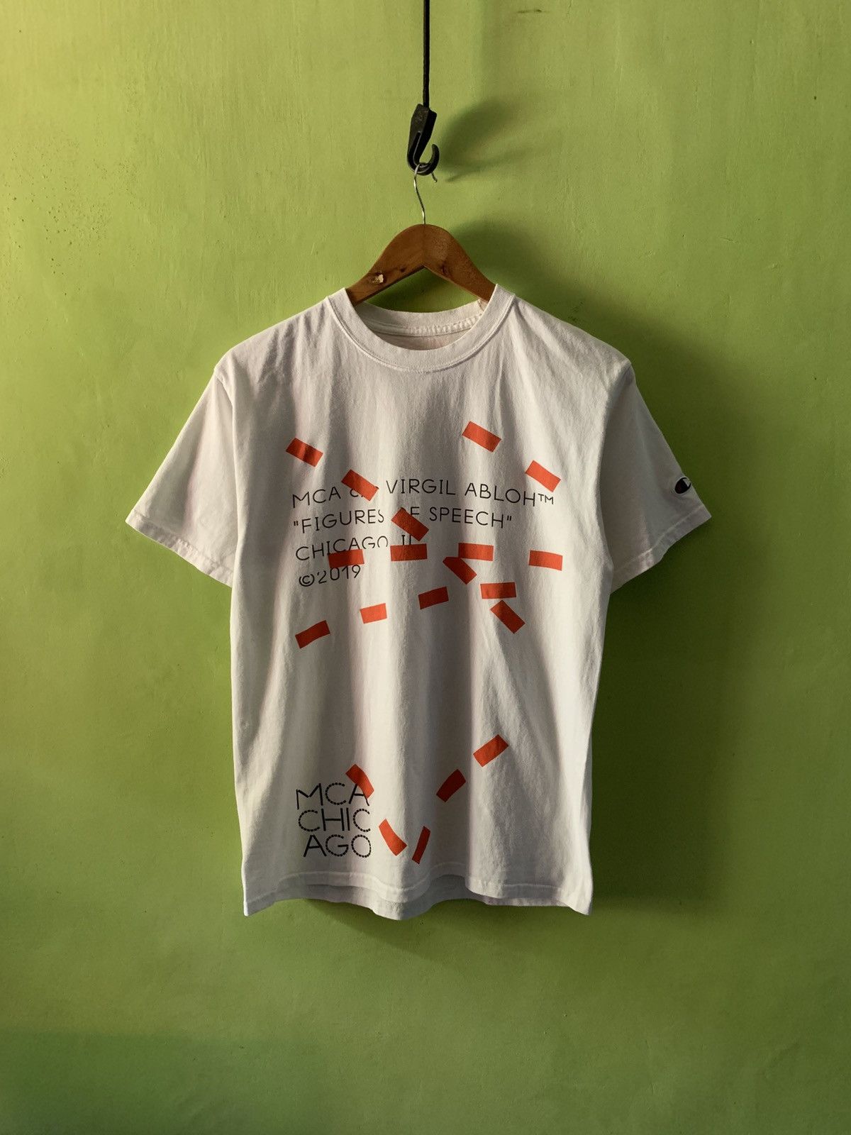 Virgil Abloh Virgil Abloh "figures of speech" Champion tee Size US M / EU 48-50 / 2 - 4 Thumbnail