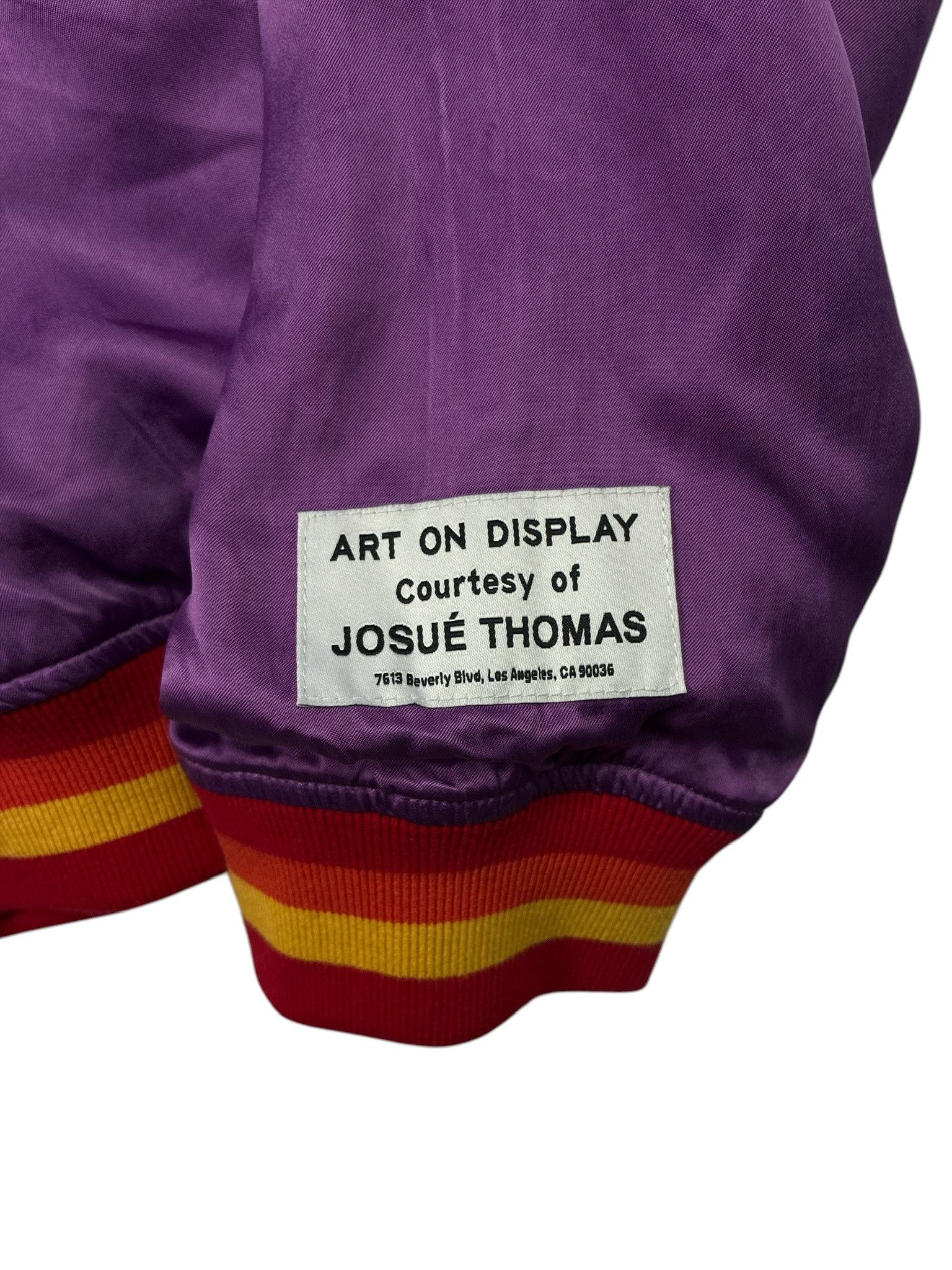 Gallery Dept. GALLERY DEPT MVP SATIN JACKET PURPLE Size US M / EU 48-50 / 2 - 3 Thumbnail