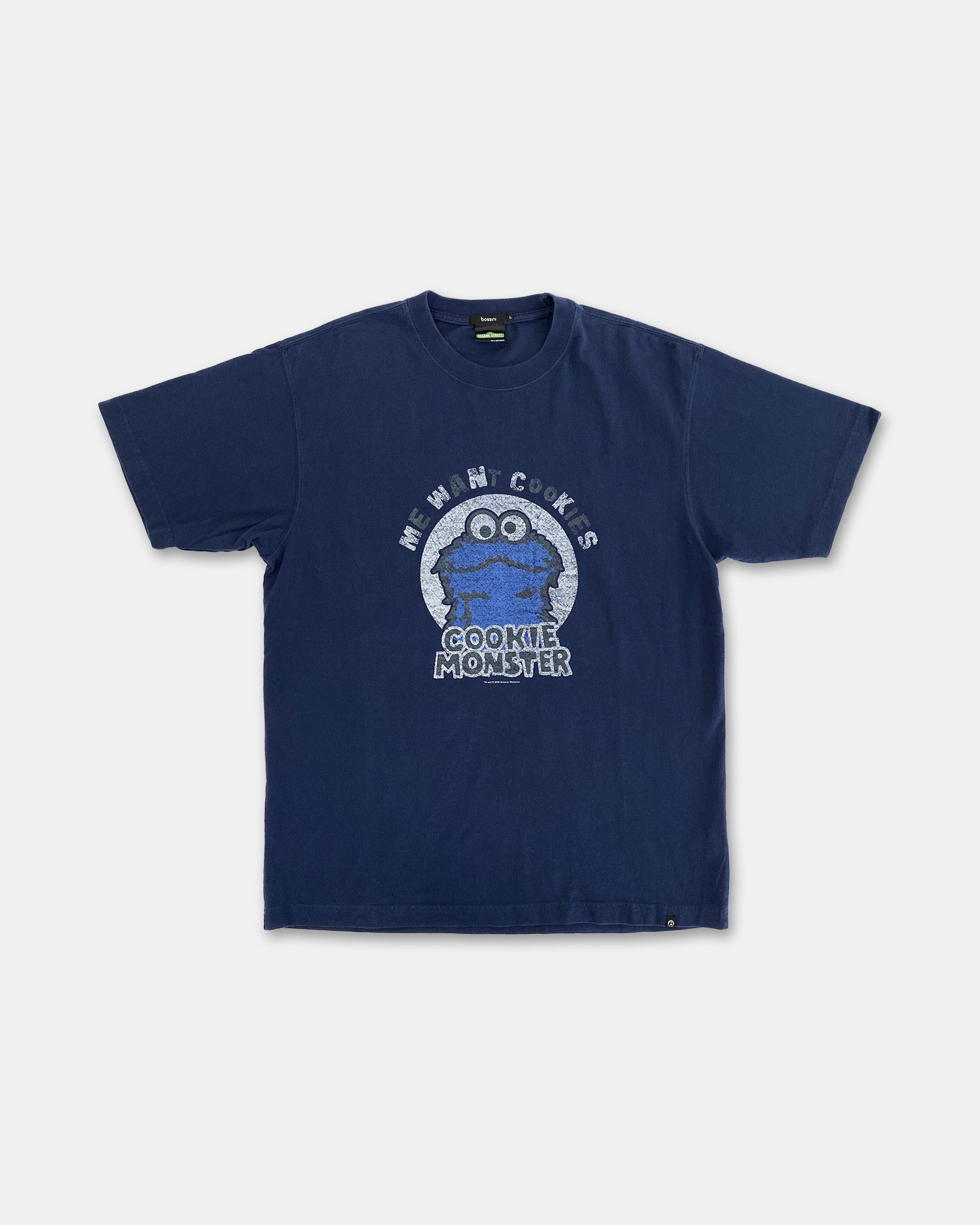 Vintage 2009 Cookie Monster T-Shirt Size US L / EU 52-54 / 3 - 1 Thumbnail