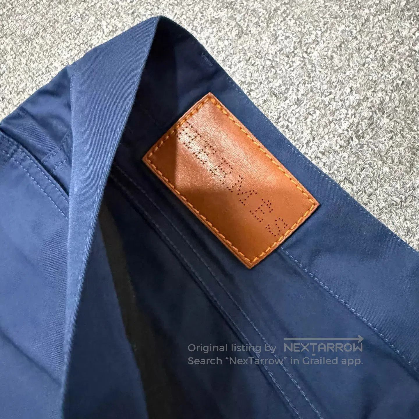 Hermes Blue Casual Pants Size 42. Size US 42 / EU 58 - 3 Thumbnail