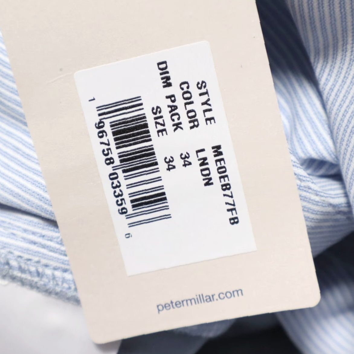 Peter Millar Peter Millar Raleigh Performance Trouser Golf Pants Gray Men's 34 | Chino Polyester Microfiber Regular Fit Front Button Flat Inseam 34 - Mens Size US 34 / EU 50 - 7 Thumbnail