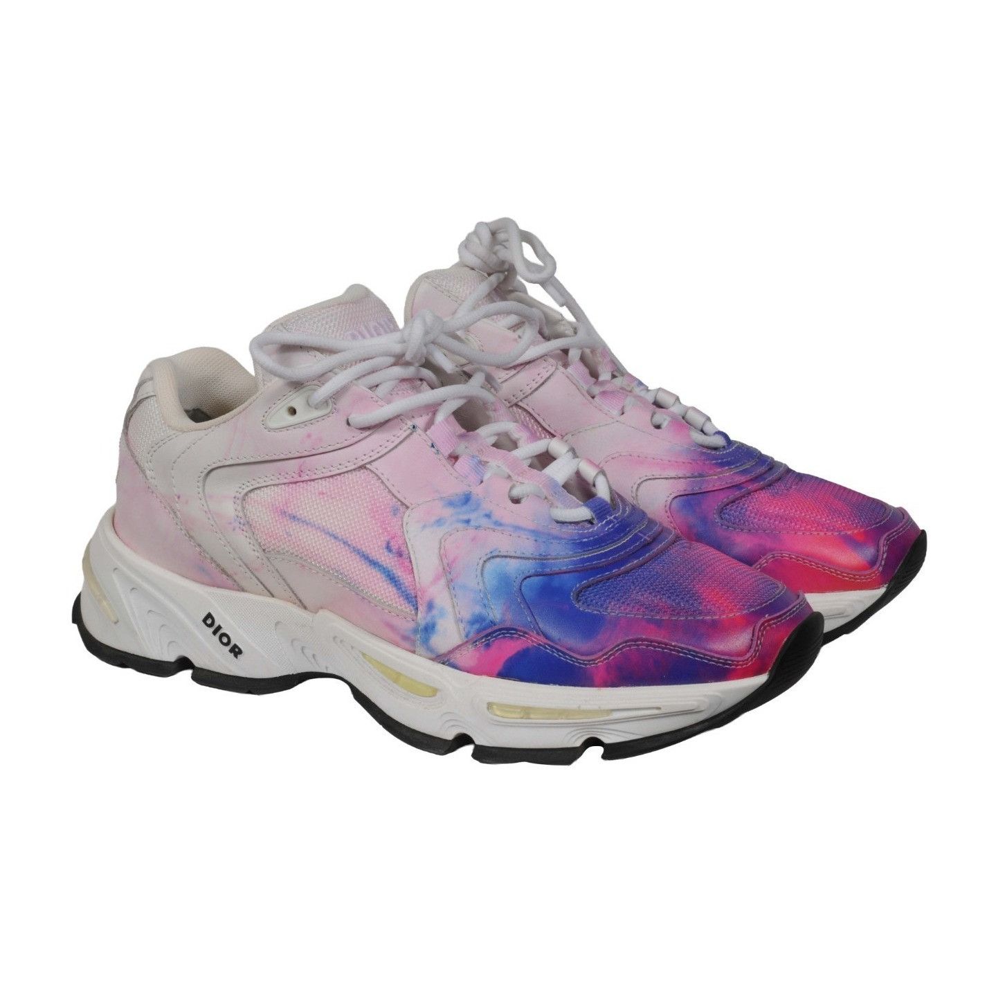 Dior CD1 Tie Dye Sneakers US 6 IT 39 White Size US 6 / EU 39 - 14 Thumbnail