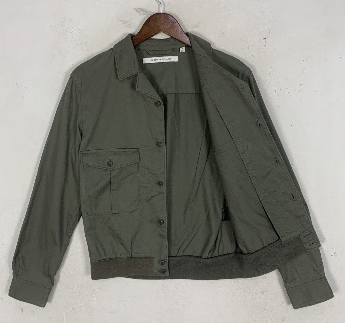 Lemaire × Uniqlo Lemaire Uniqlo JapaneseBrand Outwear Streetwear Jacket Size S / US 4 / IT 40 - 7 Thumbnail