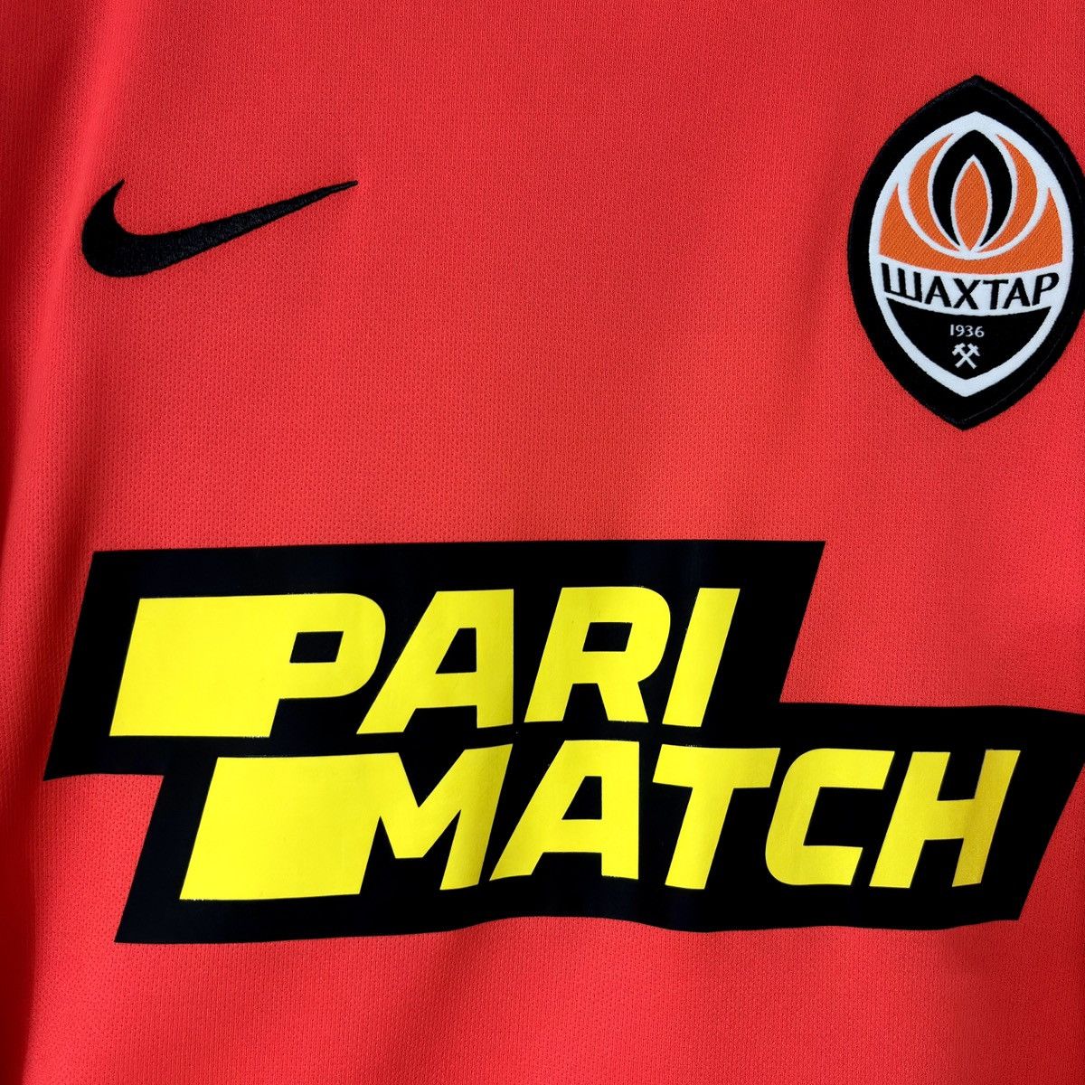 Nike 2018 2019 Shakhtar Donetsk Player Issue Nike Soccer Jersey Size US L / EU 52-54 / 3 - 5 Thumbnail