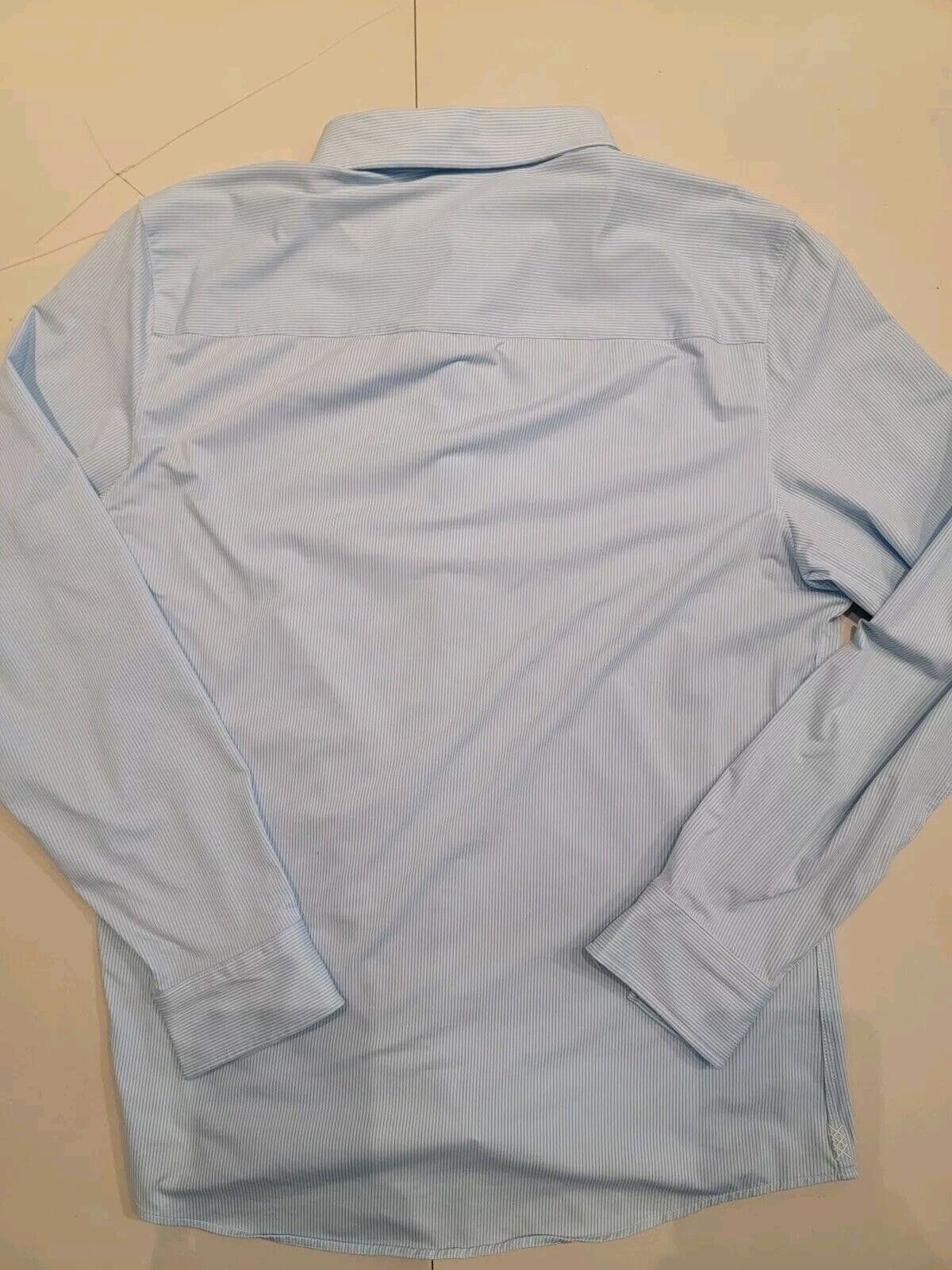 Rhone Rhone Button Up Long Sleeve Blue Dress Shirt Size Large Size US L / EU 52-54 / 3 - 2 Thumbnail