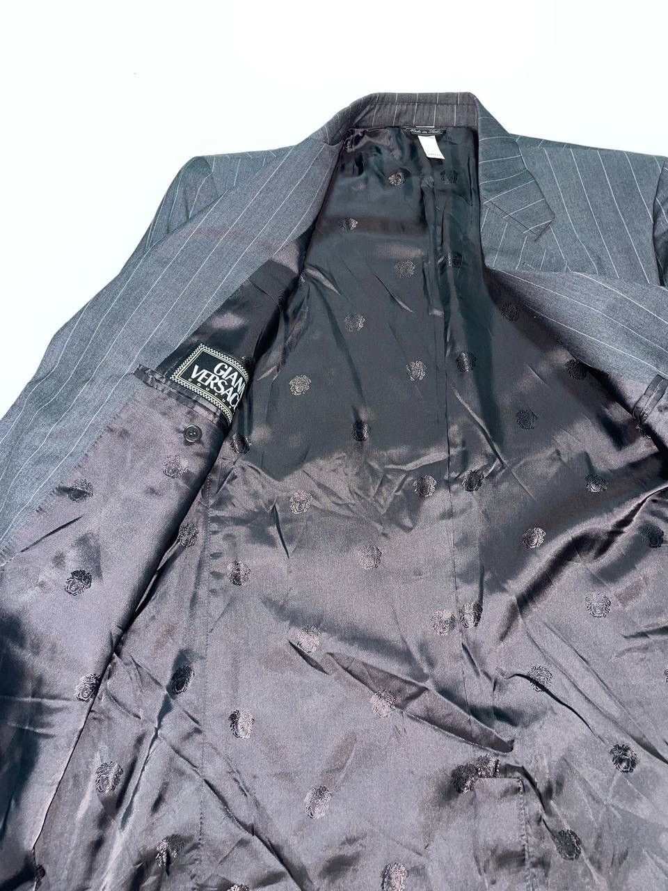 Versace × Vintage Versace by Gianni Versace Couture Classic Vintage Suit Size 54R - 7 Thumbnail