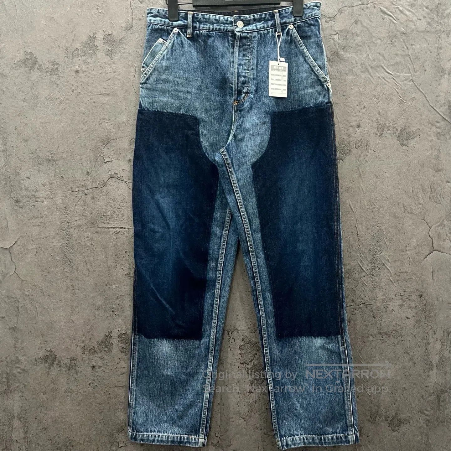 Dior Dior Plaid Patchwork Denim Pants| Size US 30 / EU 46 - 1 Thumbnail