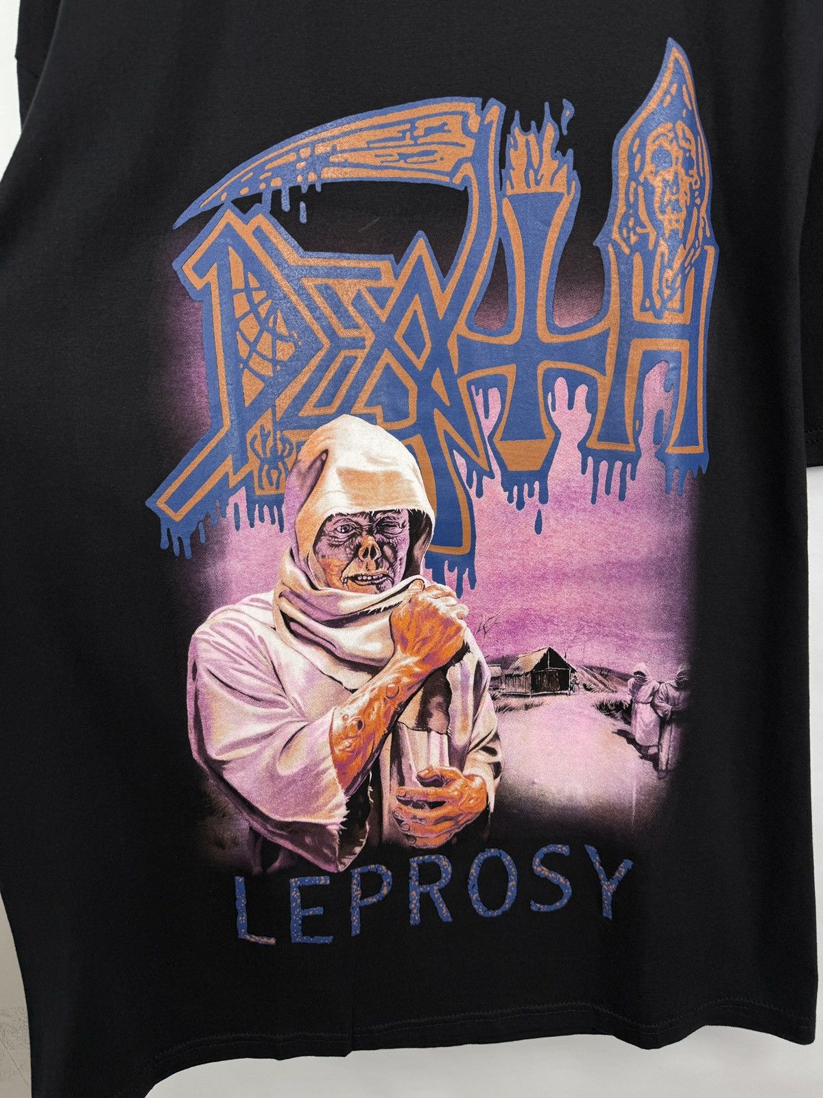 Band Tees 🇺🇸 Vintage Y2K Death Leprosy Old School Death Metal T-Shirt Size US XL / EU 56 / 4 - 5 Thumbnail