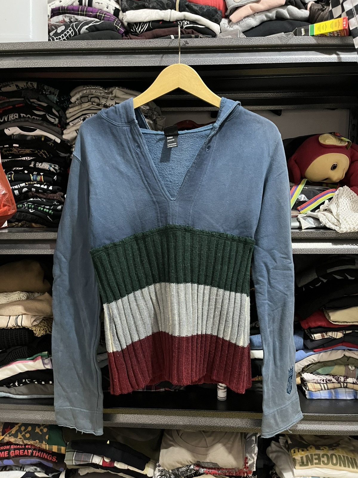 Diesel hybrid hoodie