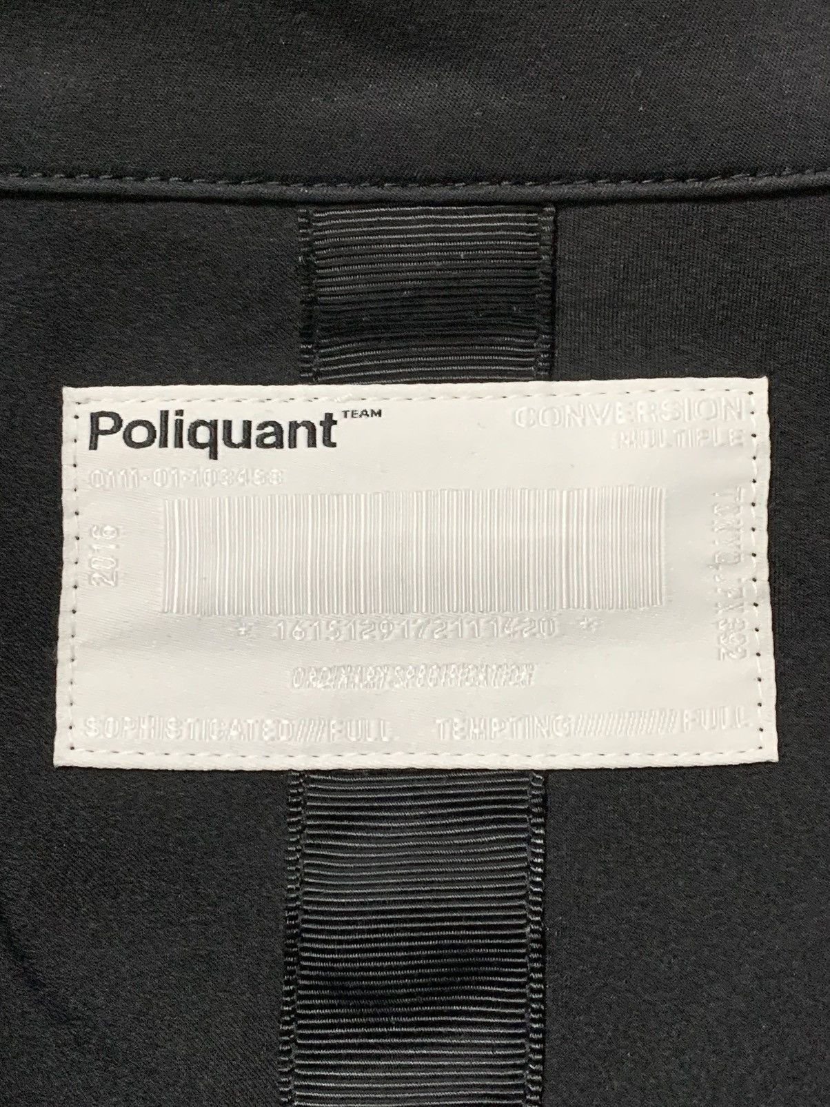 Japanese Brand POLIQUANT TECHNICAL SHIRT JACKET Size US XL / EU 56 / 4 - 2 Thumbnail