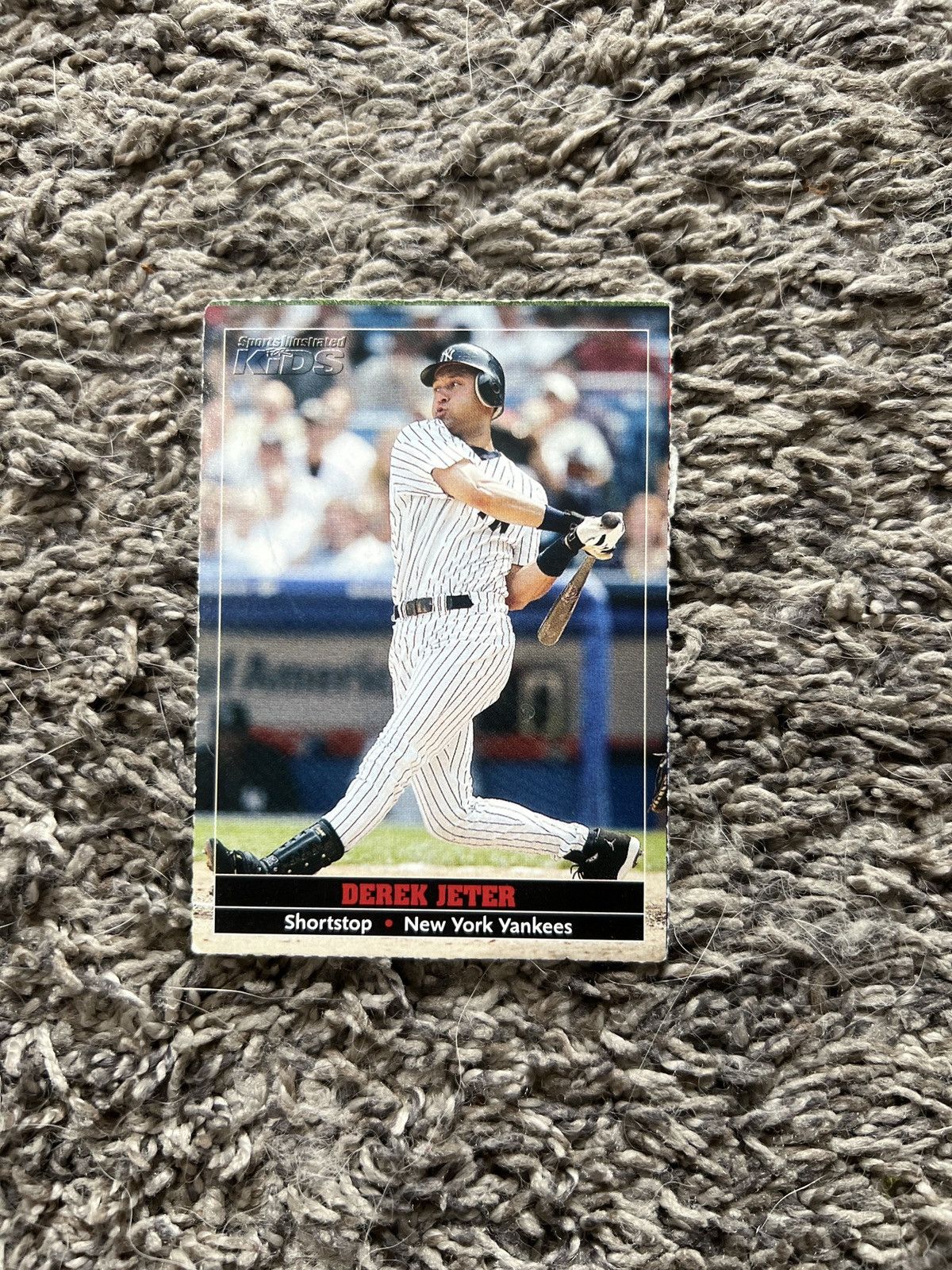 New York Yankees Sports Illustrated For Kids #455 Derek Jeter Card Size ONE SIZE - 1 Thumbnail