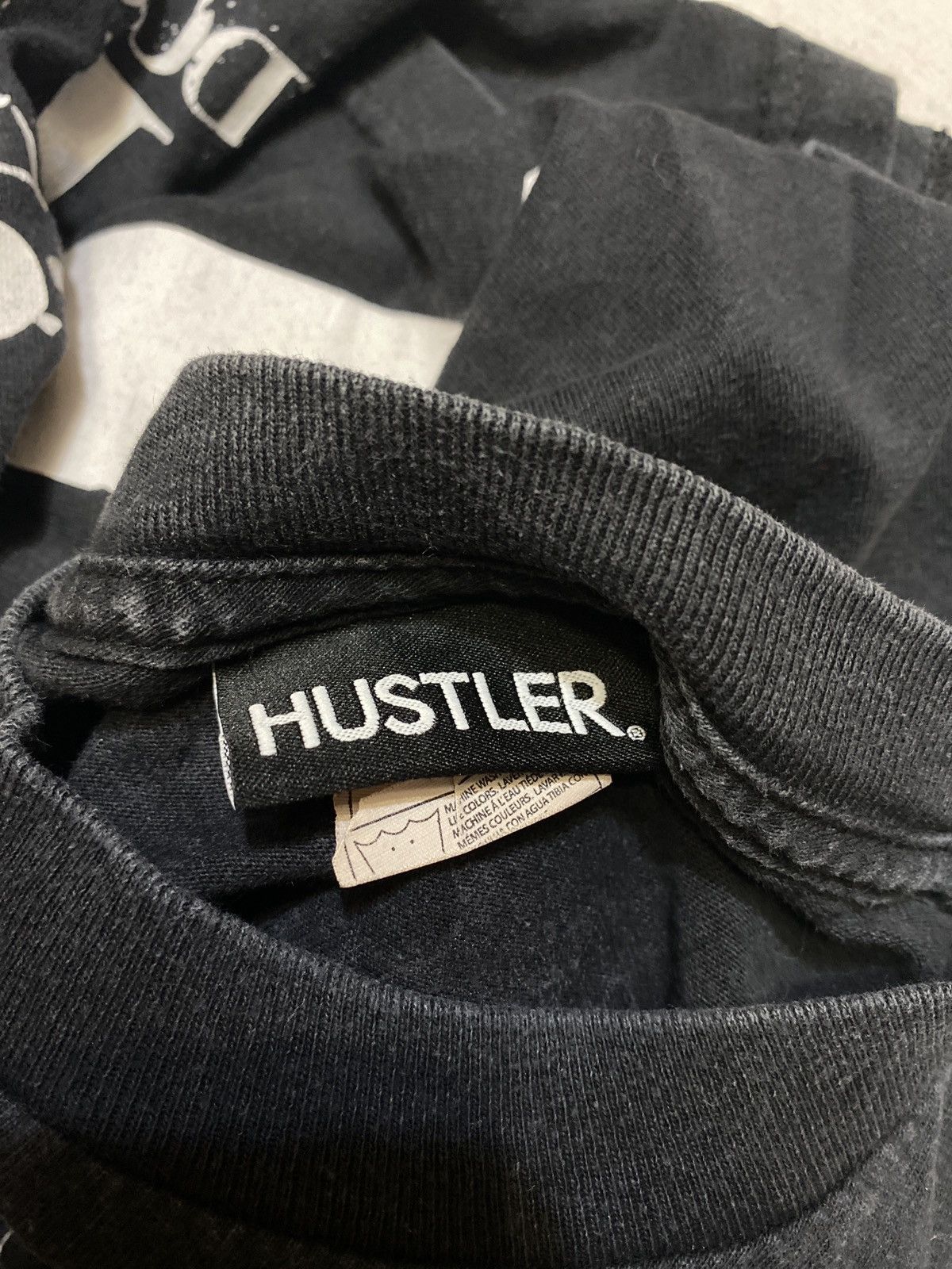Affliction × Vintage Vintage Hustler Hardcore TV XXX Chanel Sex Grunge T-Shirt Size US XL / EU 56 / 4 - 3 Thumbnail